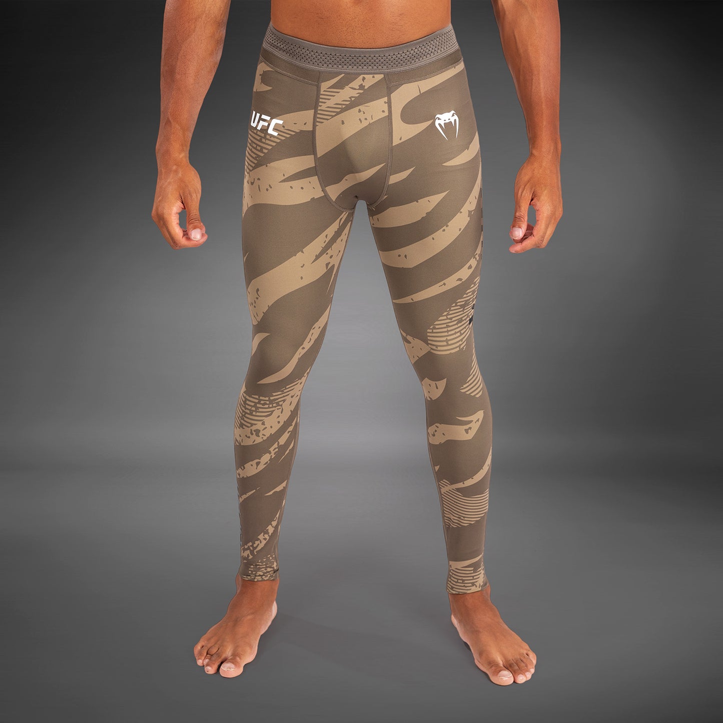 UFC Adrenaline By Venum Fight Week Prestatie Mesh Voor Mannen - Desert Camo