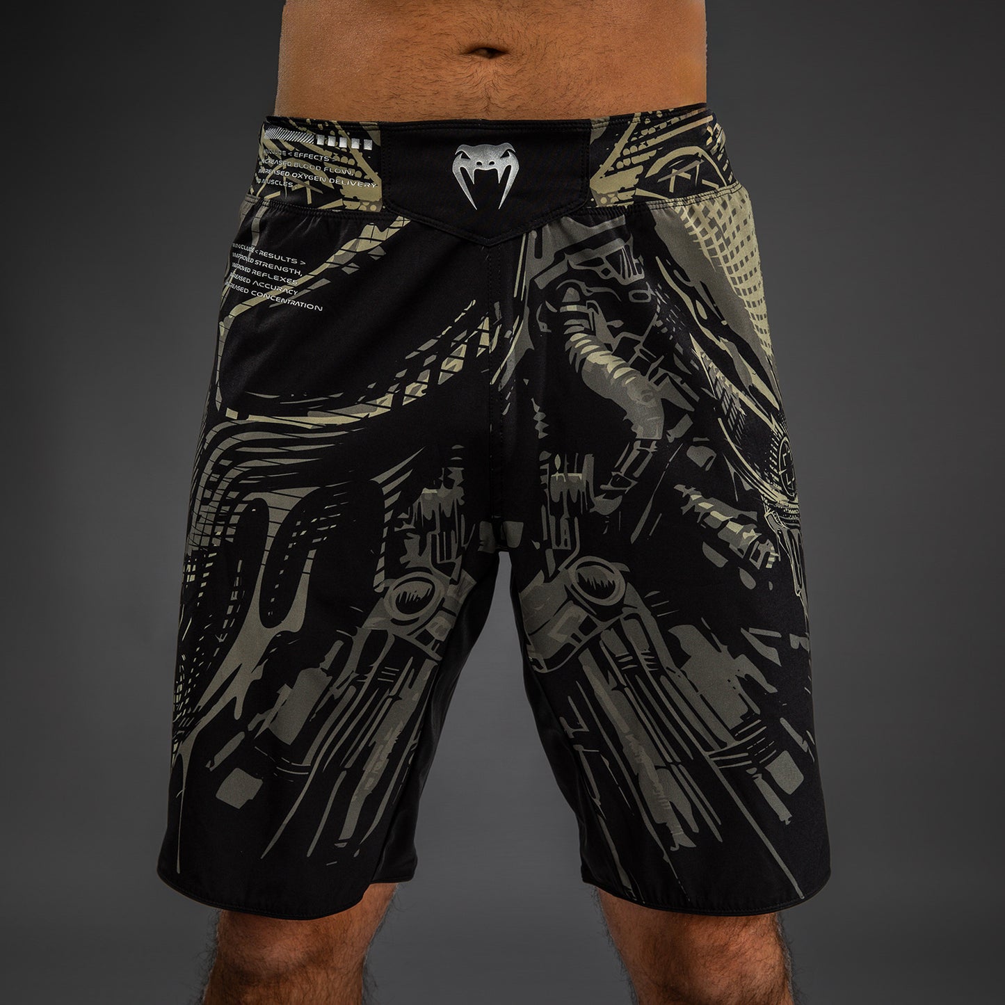 Venum Invader Vecht Shorts - Zwart/Zand