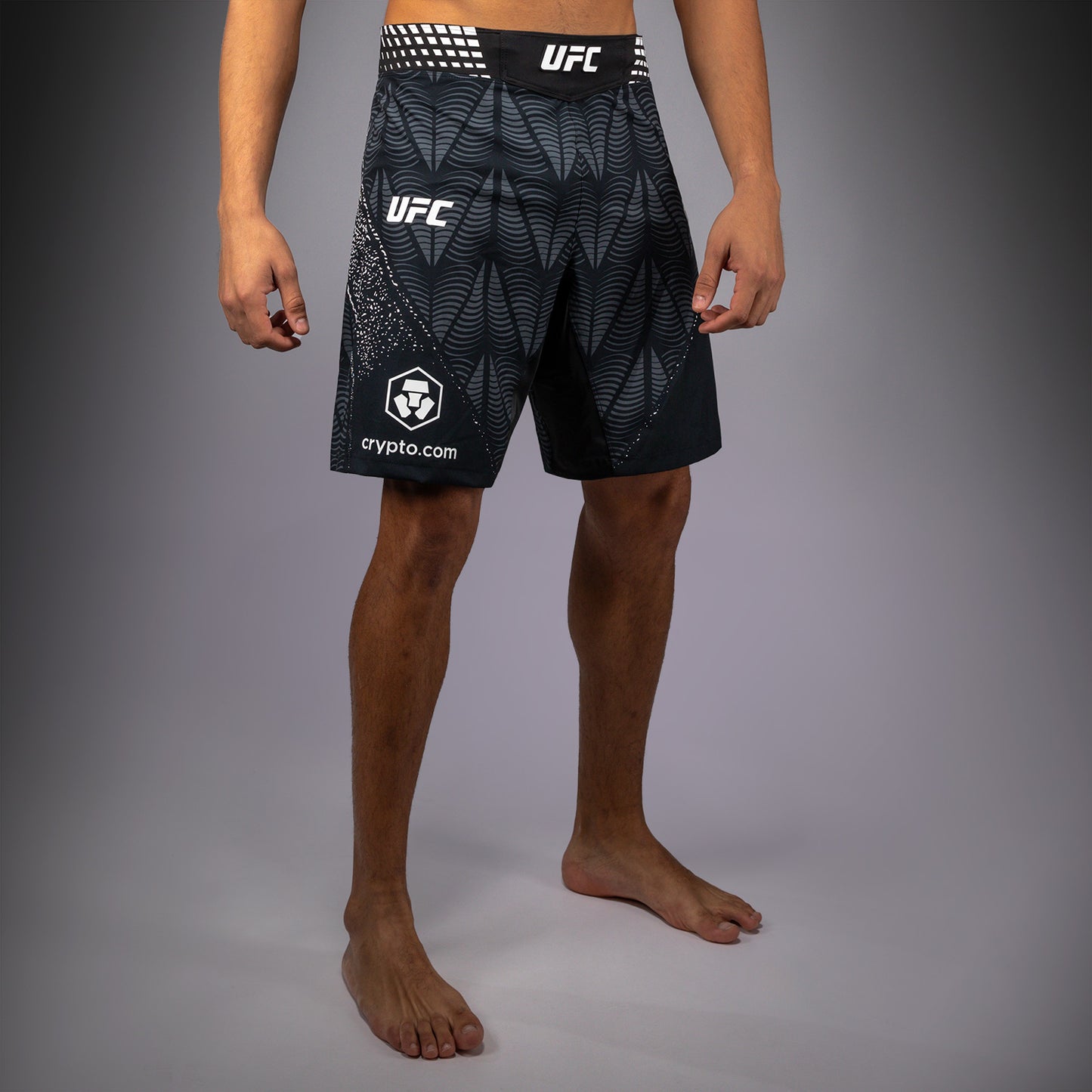 UFC Zenith by Venum Authentic Fight Night Long Fit Fight Short Heren Personalized - Zwart