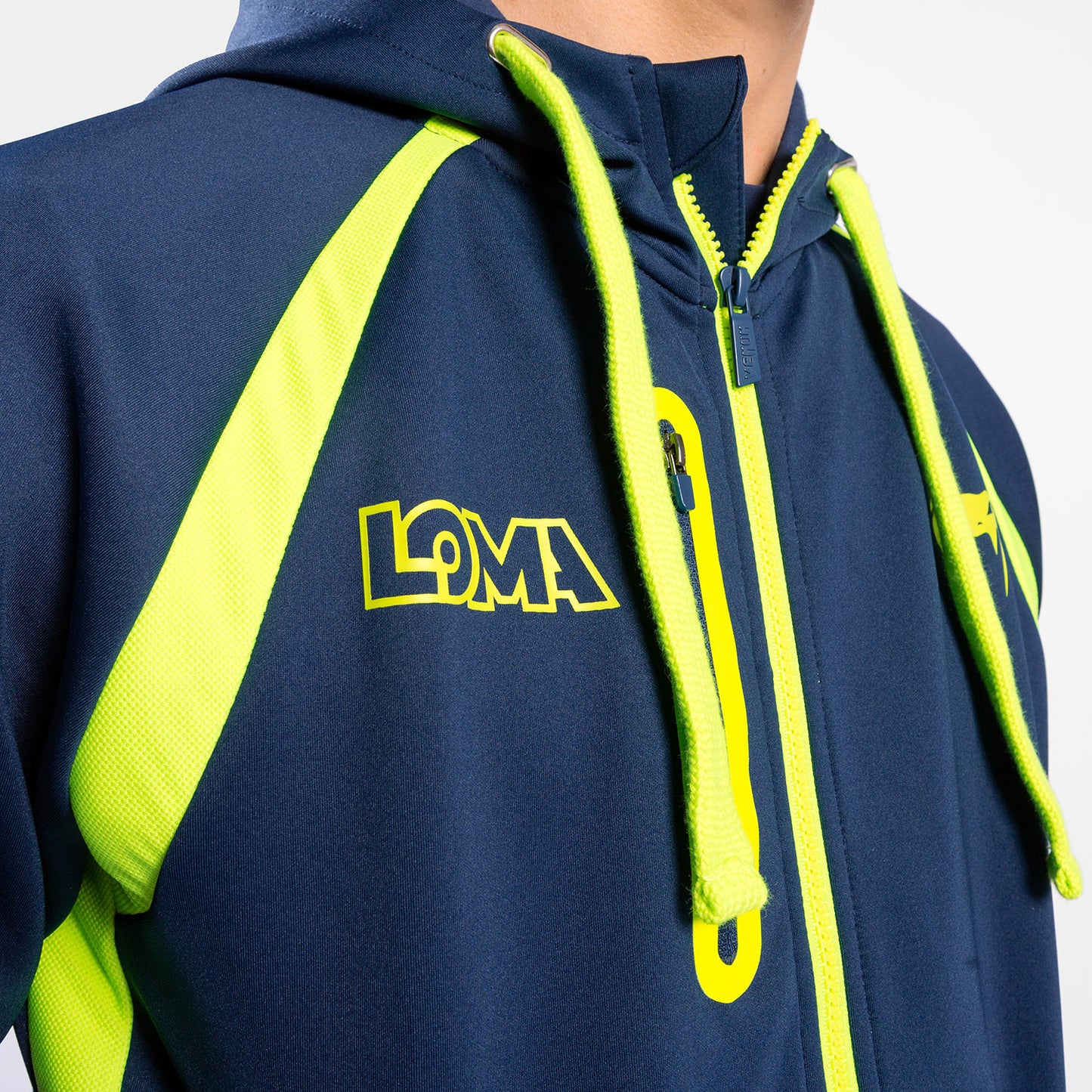 Venum Origins Hoodie Loma Edition - Blauw/Geel
