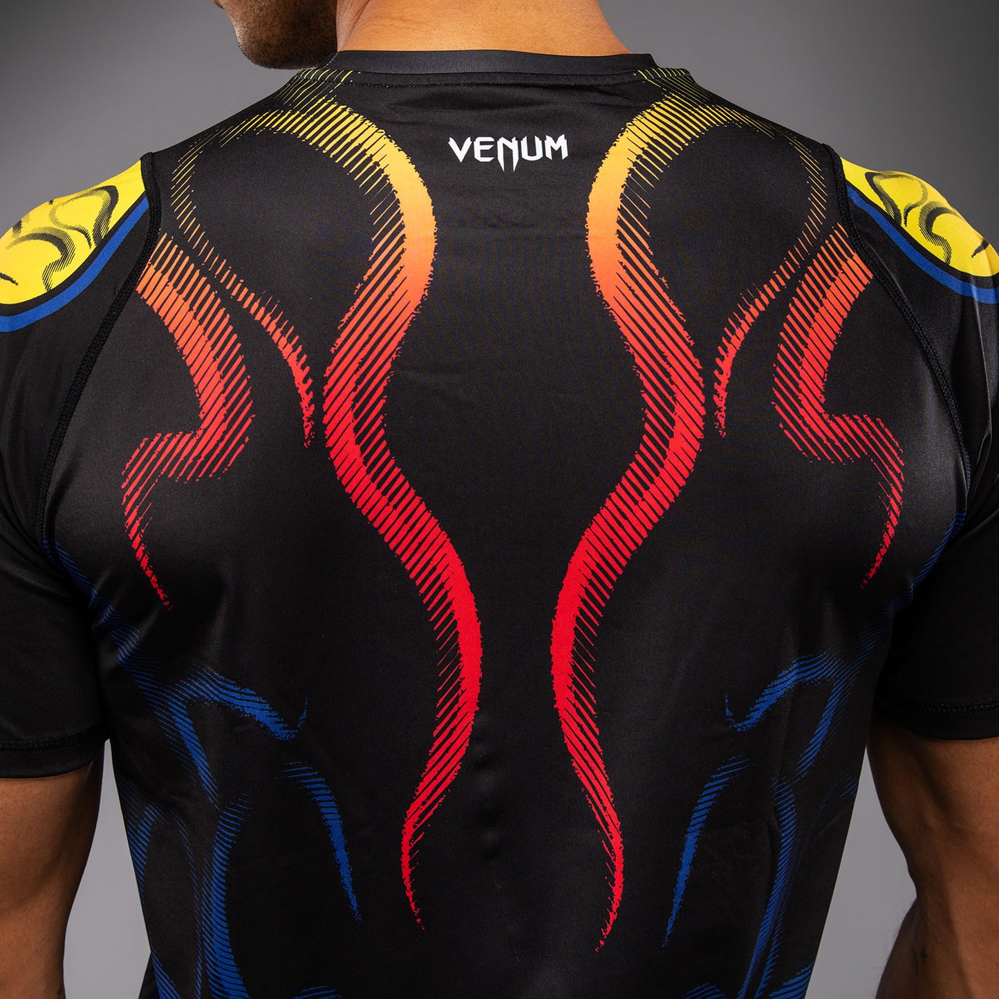 Venum x TEKKEN 8 Dry Tech T-shirt - Yoshimitsu - Zwart/Oranje