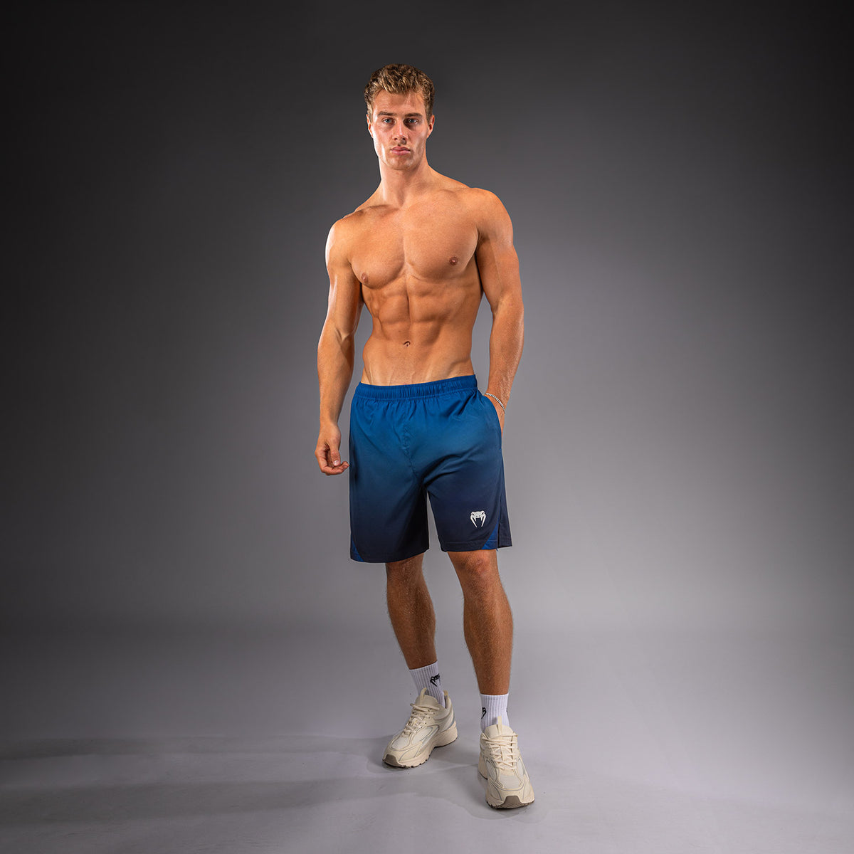 Venum Giant Shift Trainingsshort - Donker marineblauw/Blauw