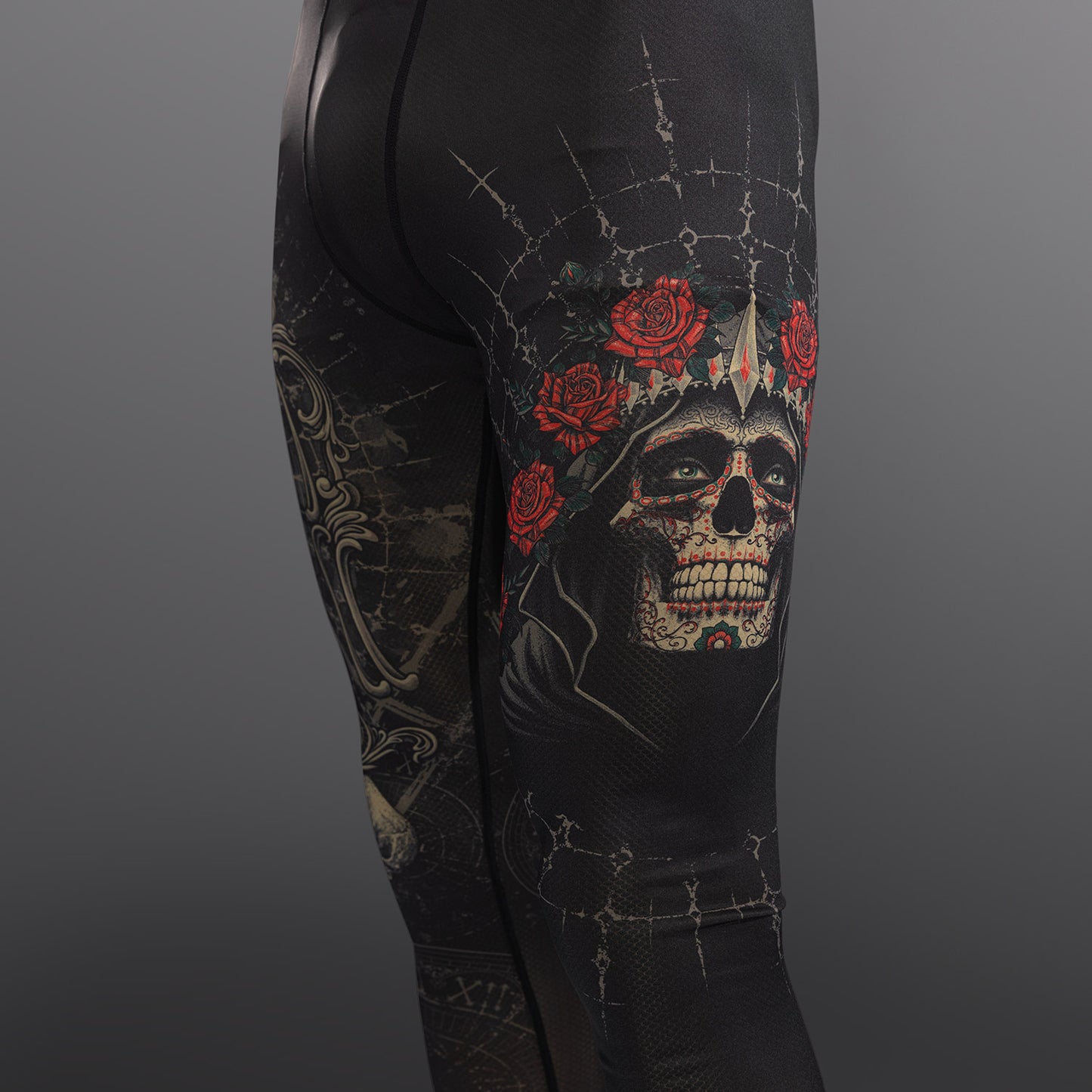 Venum Santa Muerte 5.0 Spats voor Heren - Diep Zwart/Goud