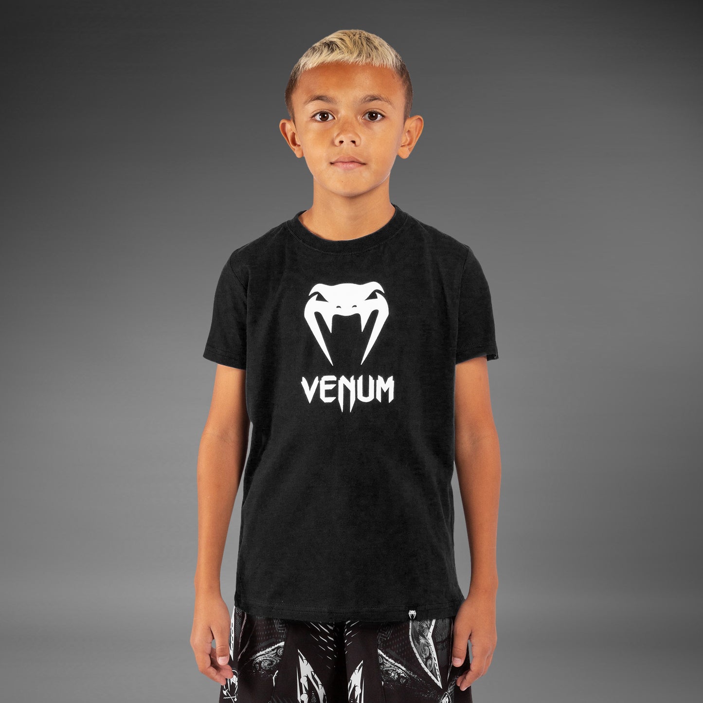 Venum Classic T-shirt - Kinderen - Zwart