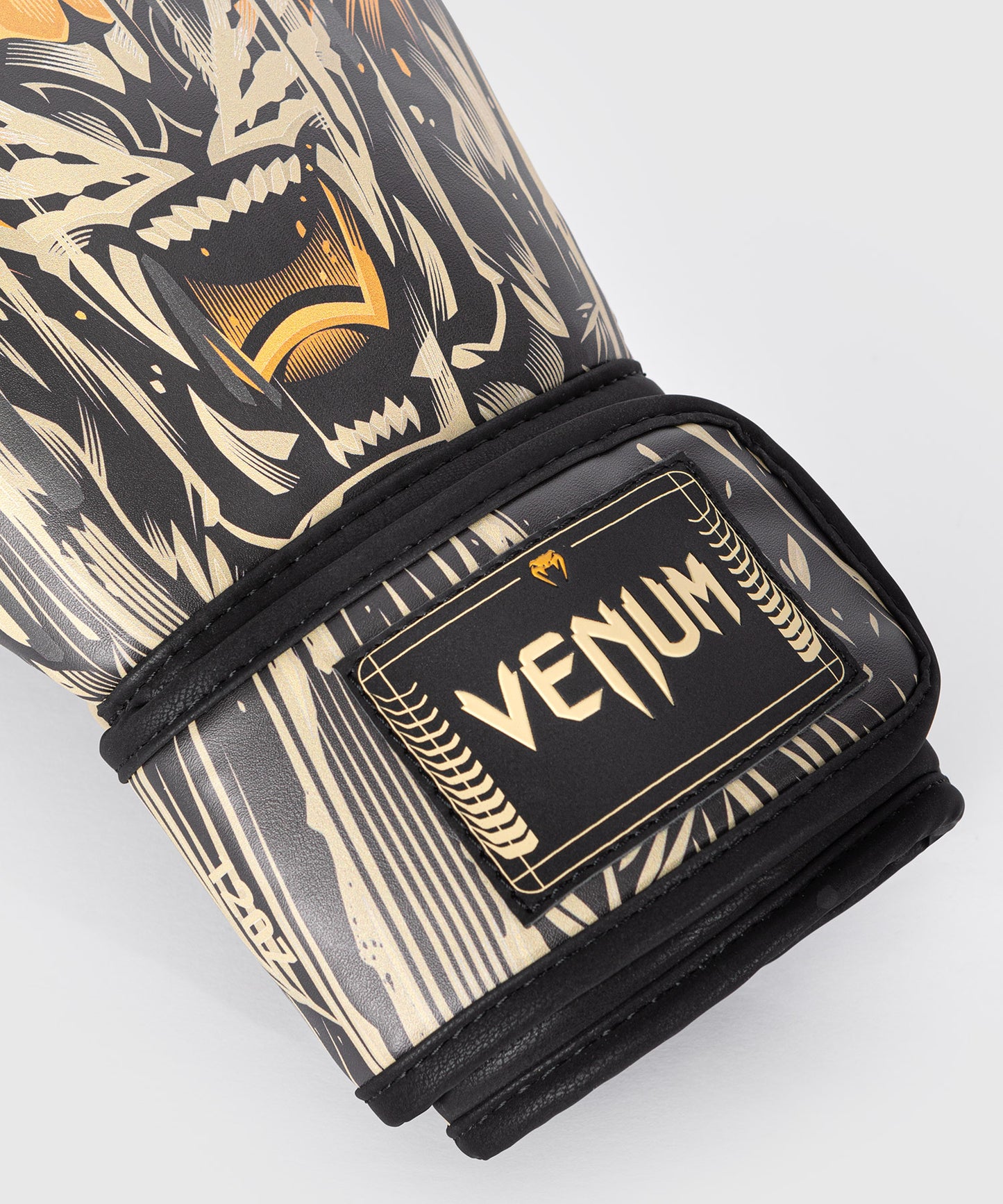 Venum Tiger Bokshandschoenen - Zwart / Neon Oranje