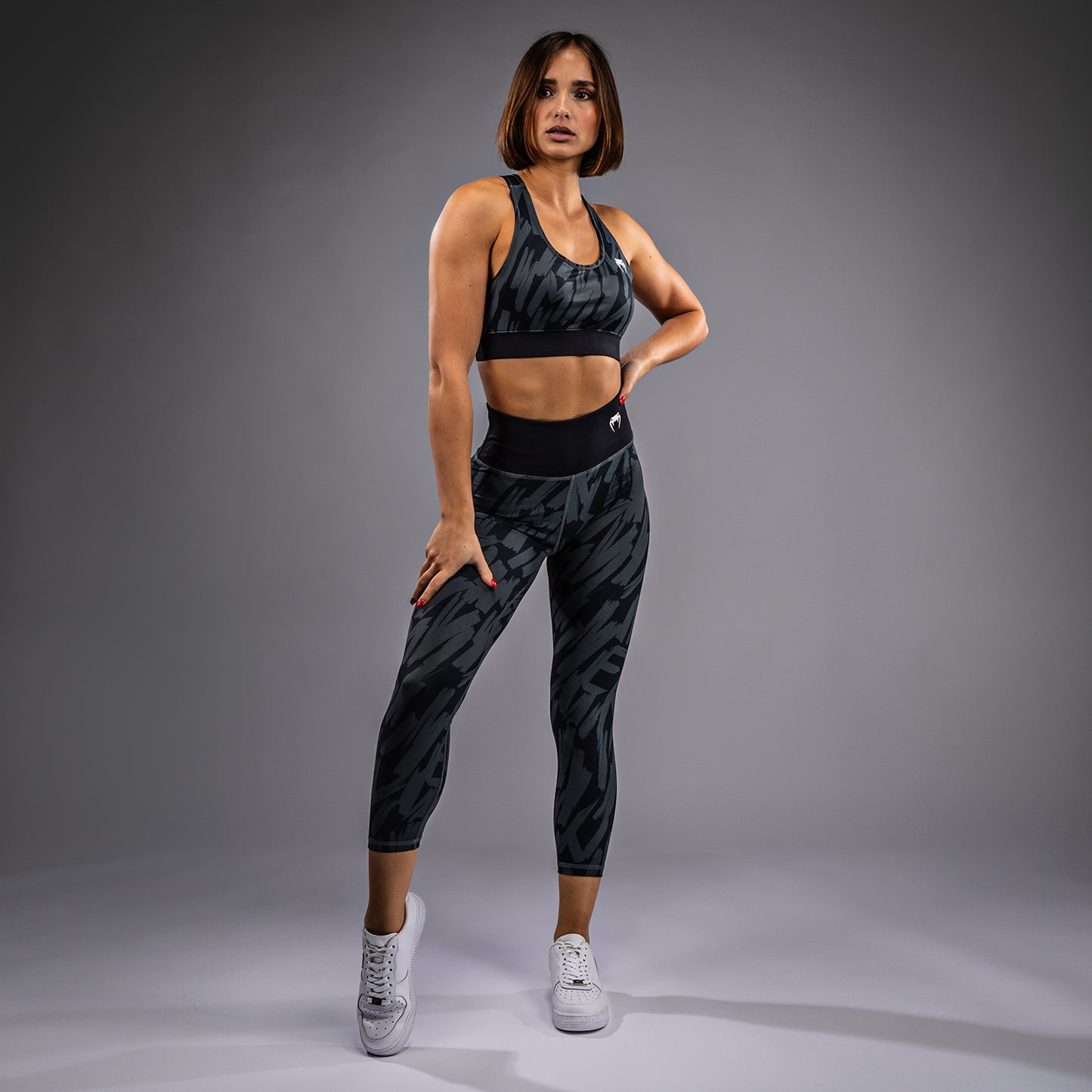 Venum Graffiti Leggings 7/8 voor Vrouwen - Urban Houtskool