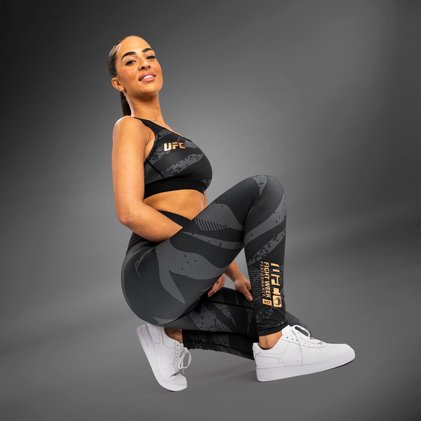 UFC Adrenaline By Venum Fight Week Prestatie Legging Voor Vrouwen - Urban Camo