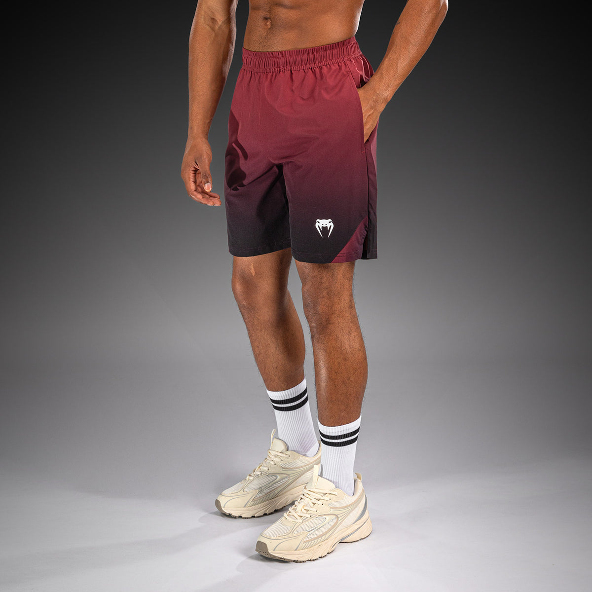 Venum Giant Shift Trainingsshort - Zwart/Rood