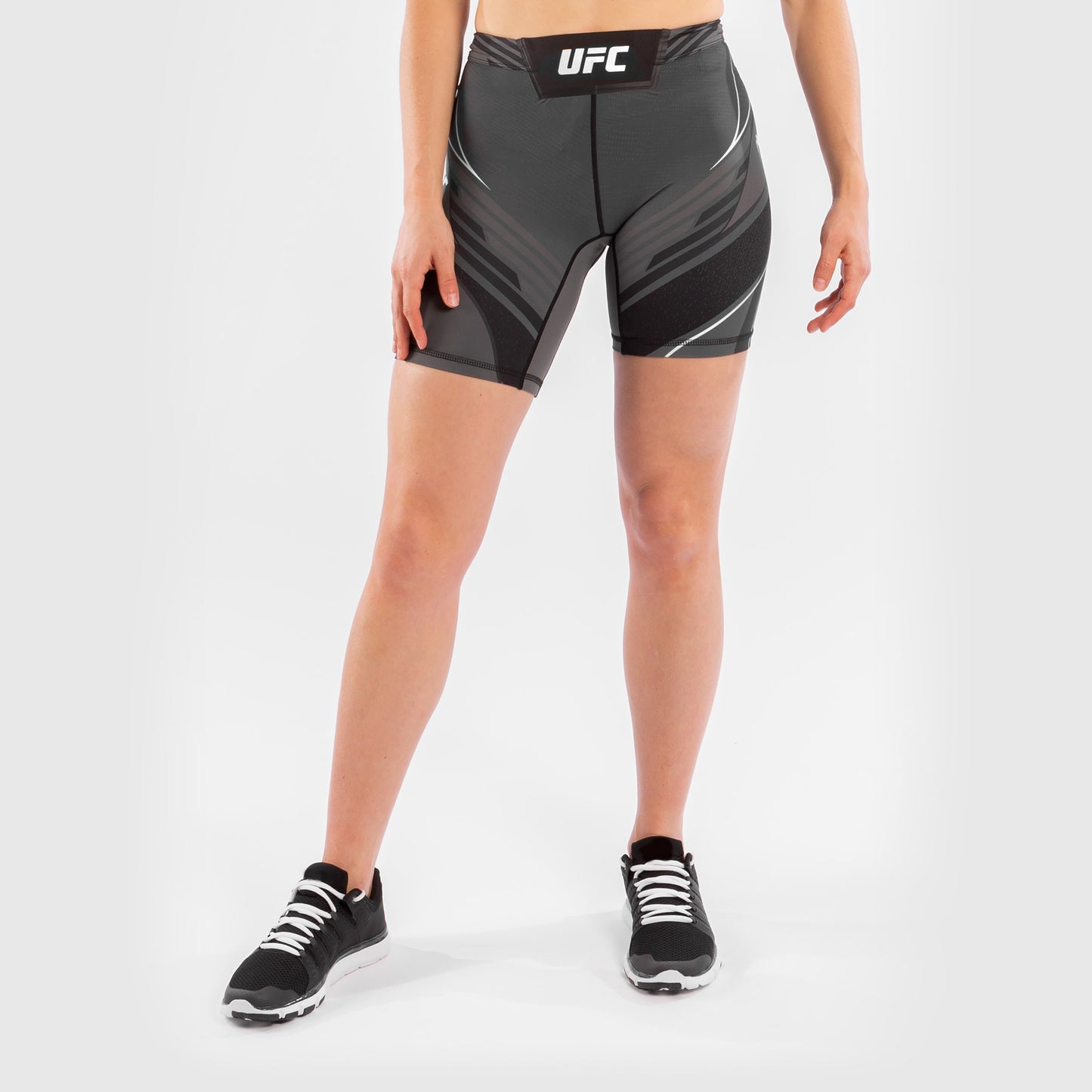 UFC Venum Authentic Fight Night Vale Tudo Damesshort - Long Fit - Zwart