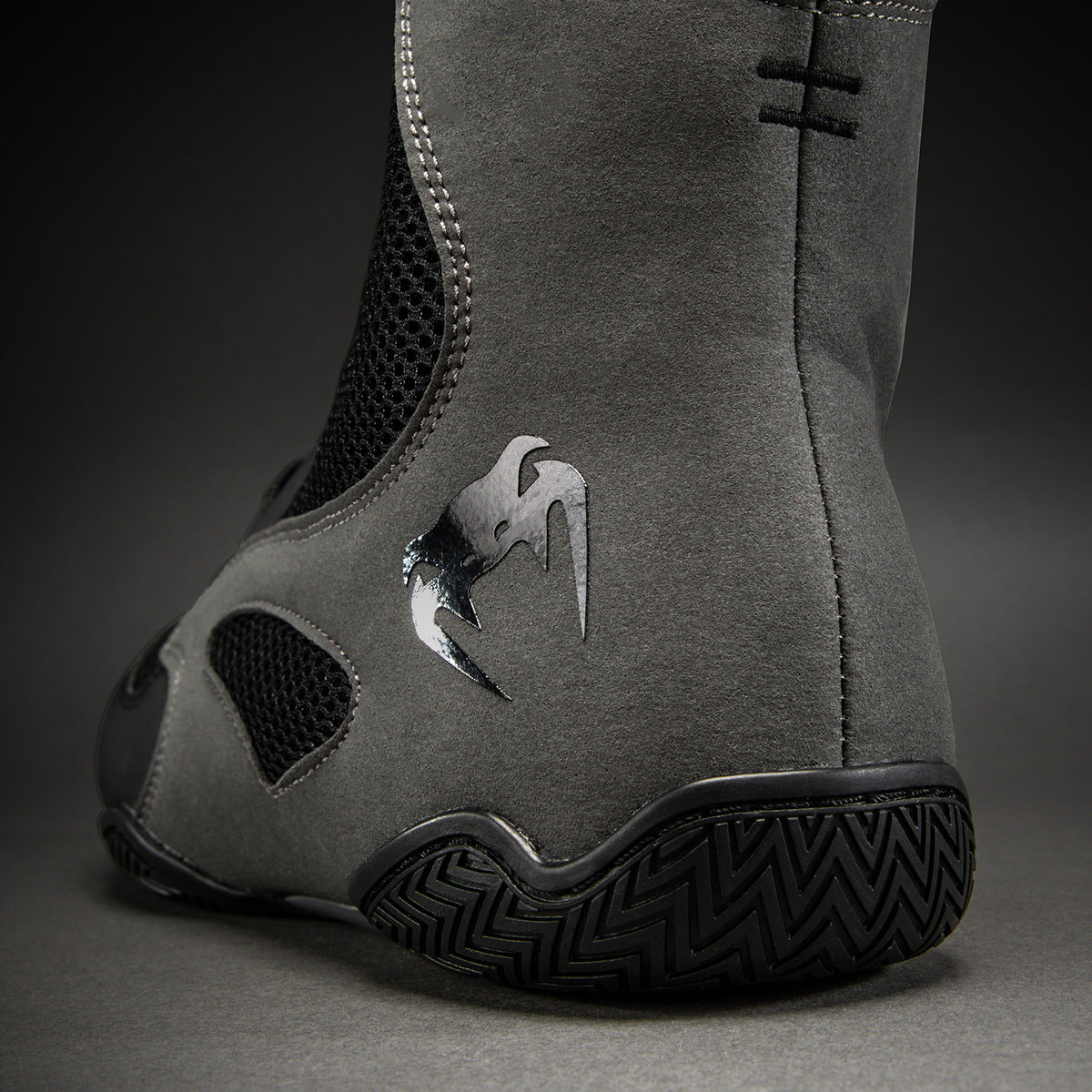Venum Contender Boksschoenen - Zwart/Grijs