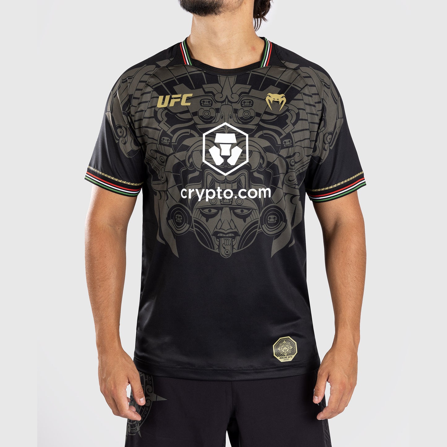 Noche UFC by Venum Authentic Fight Night Walkout-jersey voor heren, zwart