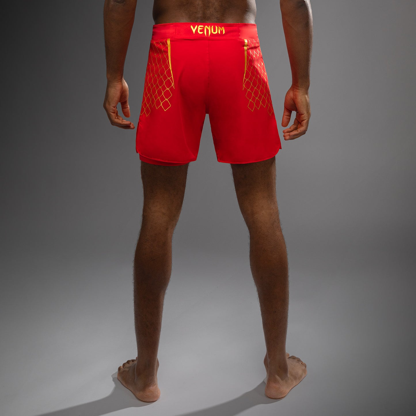 Venum x WOW FC Fury Red/ Gold Men’s Fight Shorts
