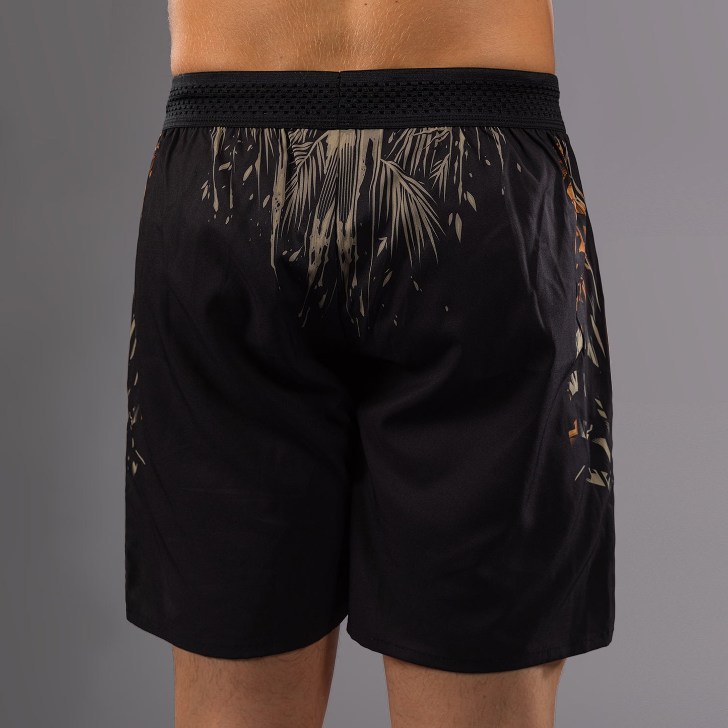 Venum Tiger Trainingsshorts Heren - Zwart / Neon Oranje
