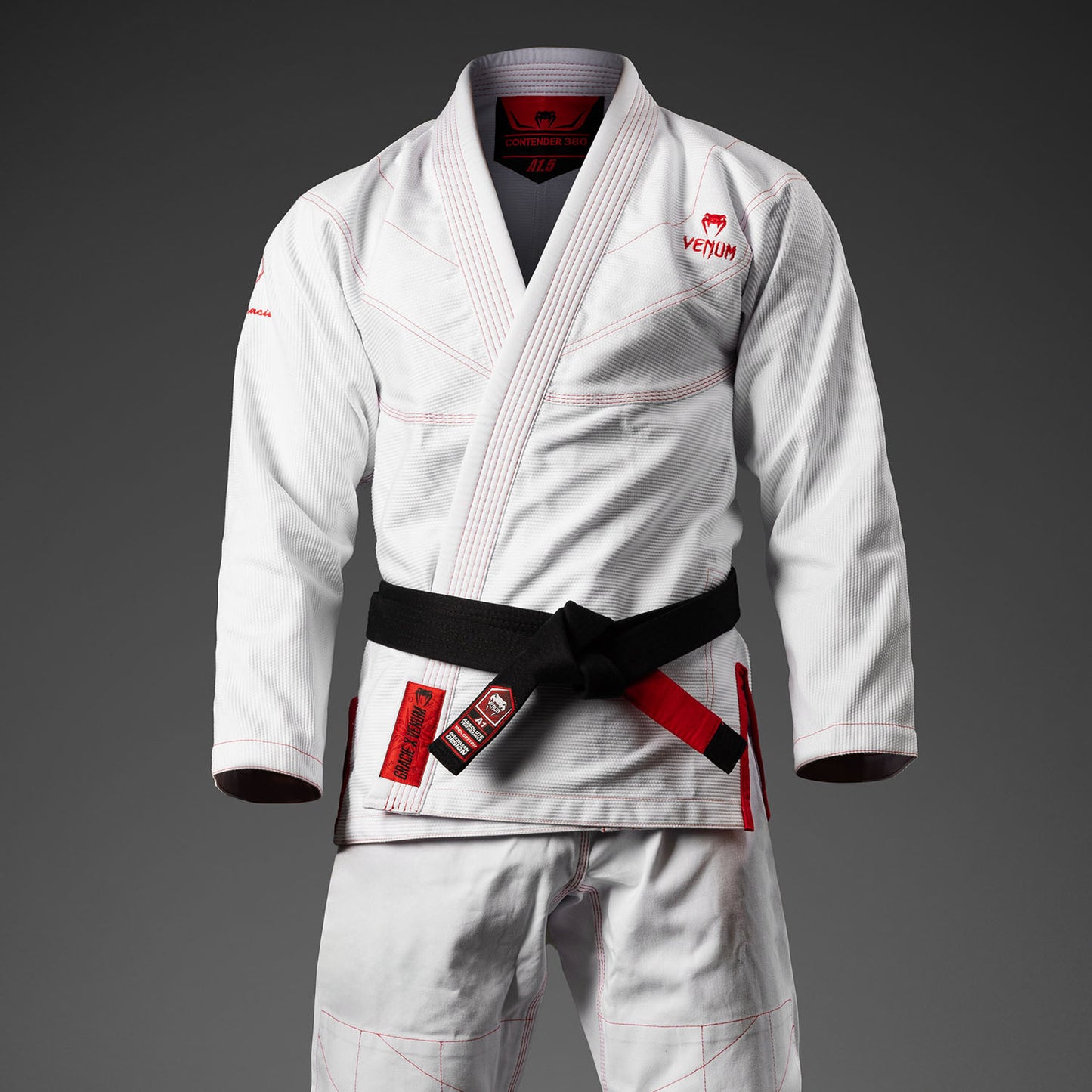 Venum x Roger Gracie Signature BJJ Gi - Wit/Rood