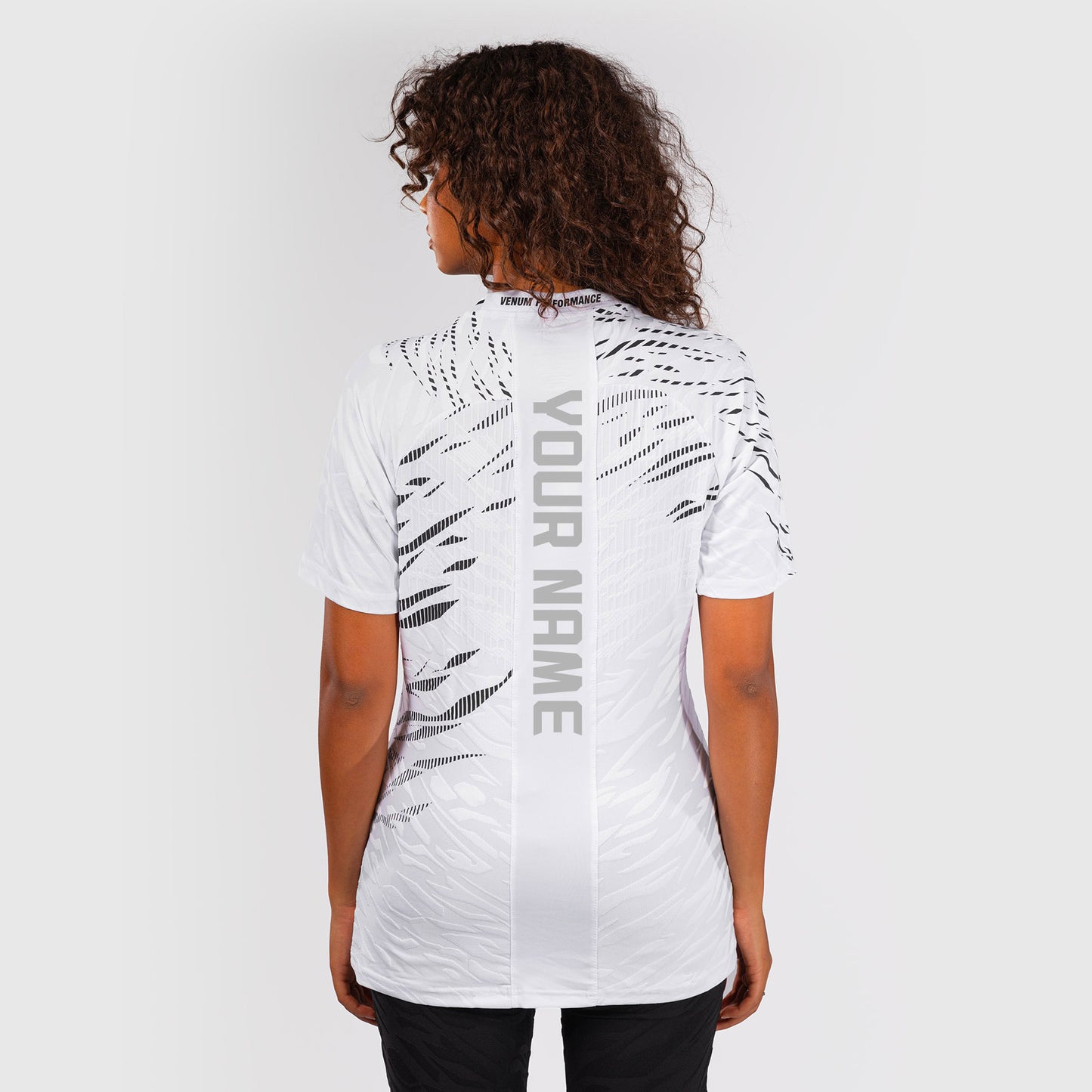 UFC Fusion by Venum Personalized Authentic Fight Night Exit T-shirt voor Dames - Wit