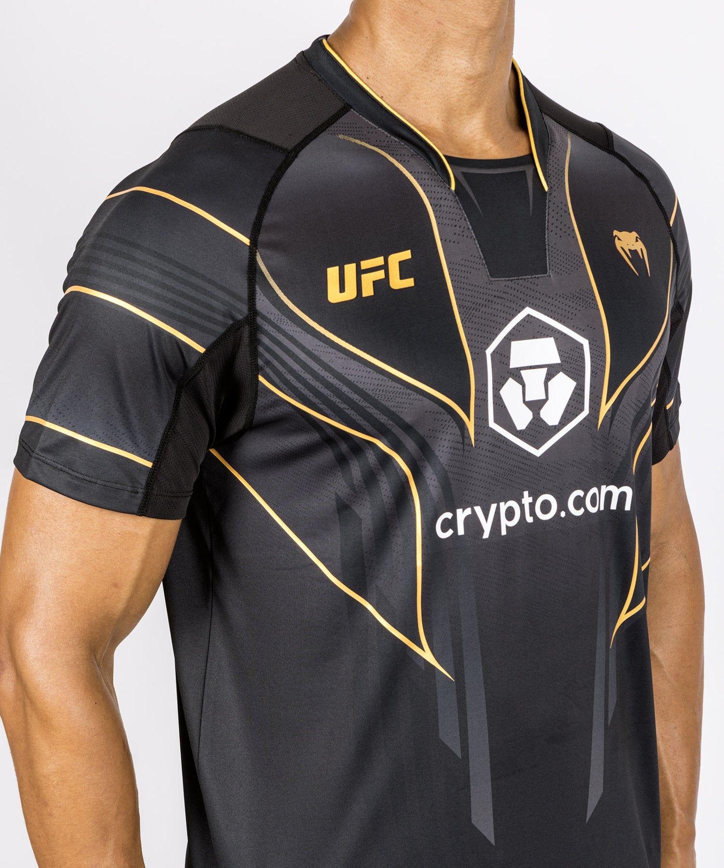 UFC Venum Gepersonaliseerde Authentieke Fight Night 2.0 Heren Walkout Jersey - Kampioen