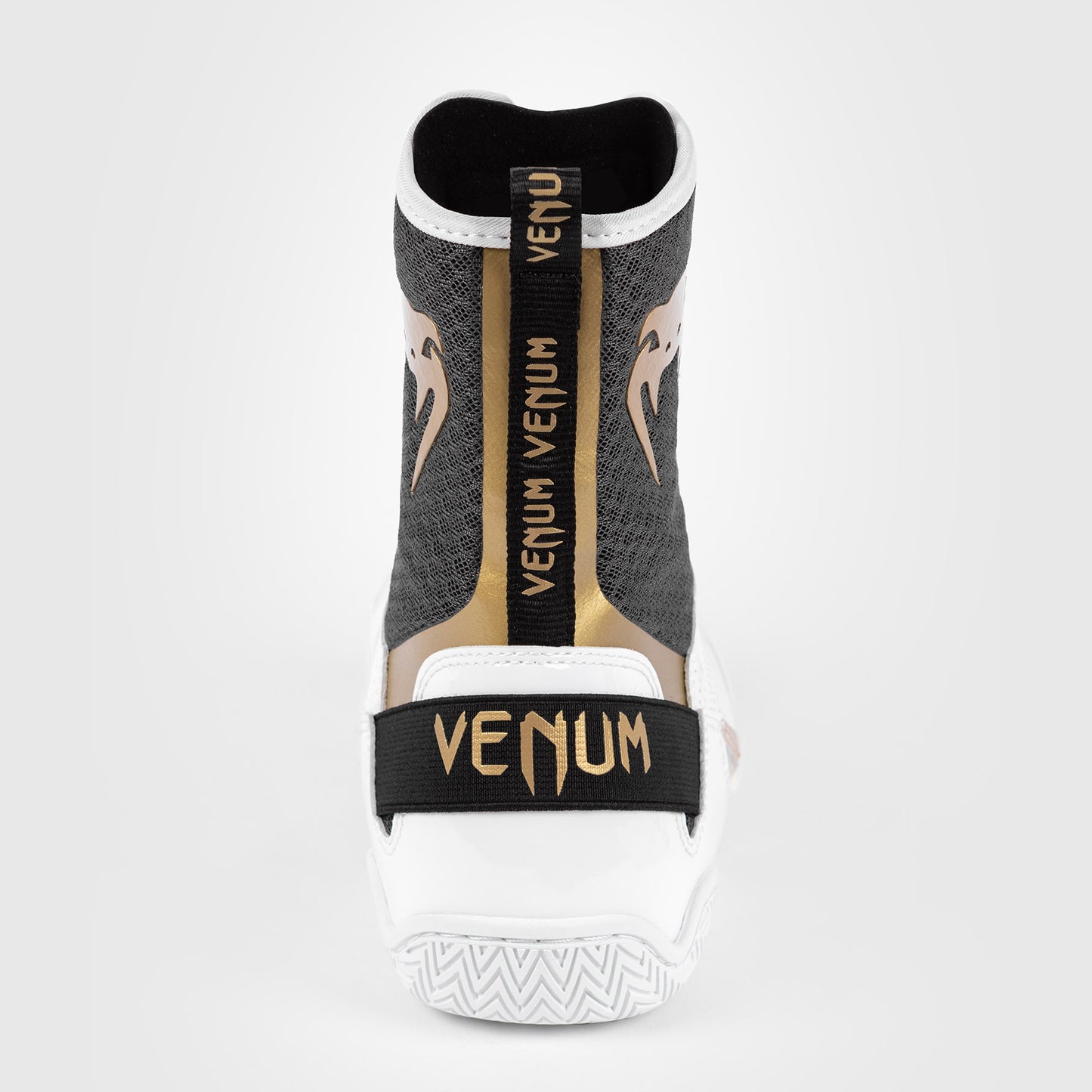 Venum Elite Boksschoenen - Wit/Zwart/Goud