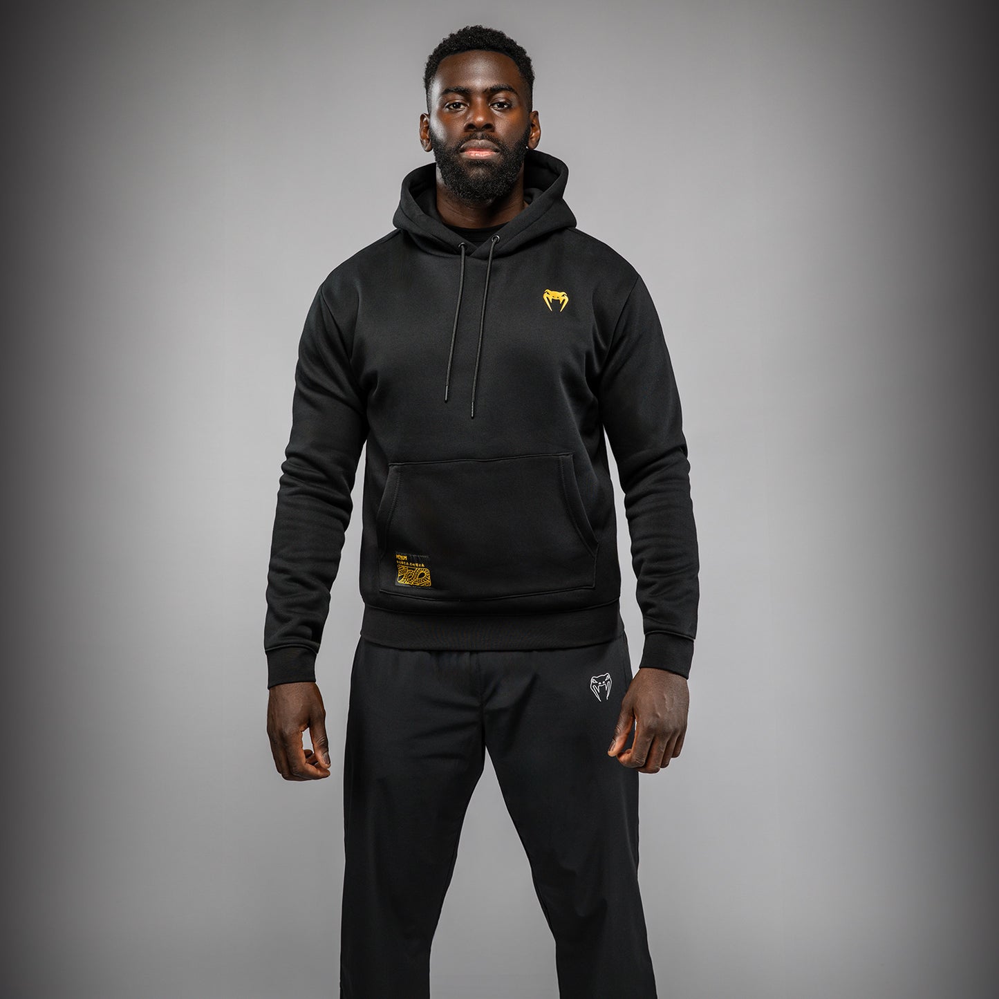 Venum Serpenti Hoodie – Zwart/Zilver/Goud