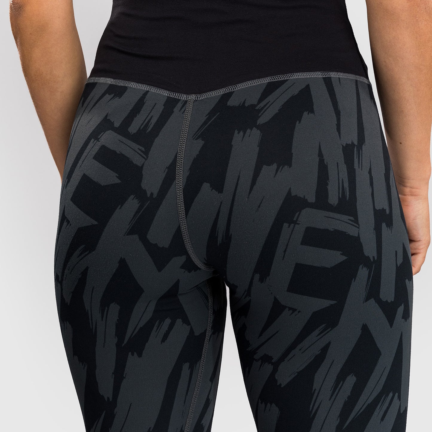 Venum Graffiti Leggings voor Vrouwen - Volledige Lengte - Urban Houtskool