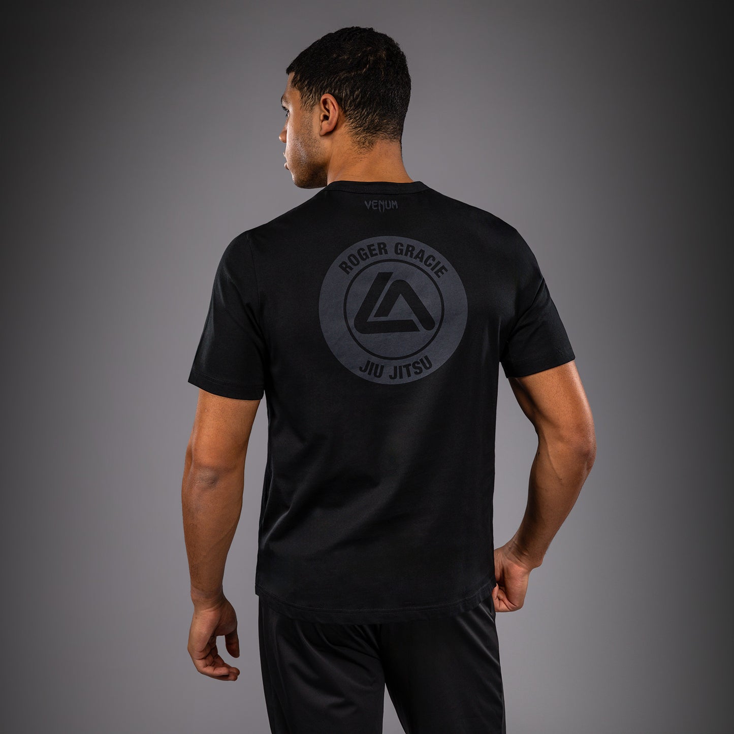 Venum x Roger Gracie Academy T-shirt - Zwart