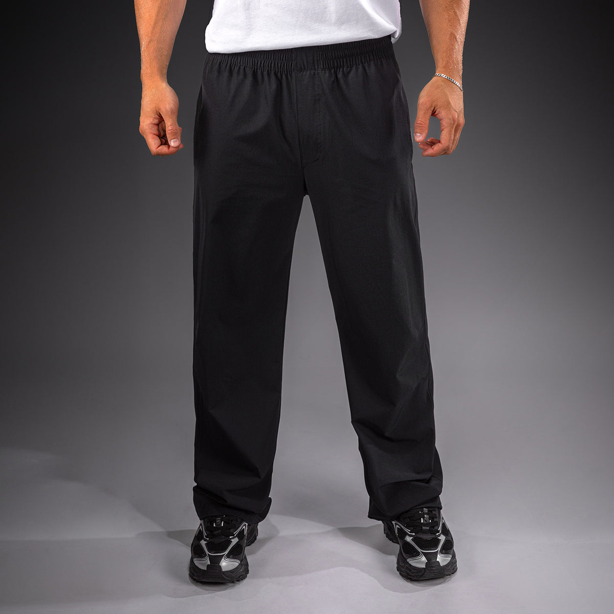 Venum Essential Woven Straight Broek met rechte pijpen - Zwart