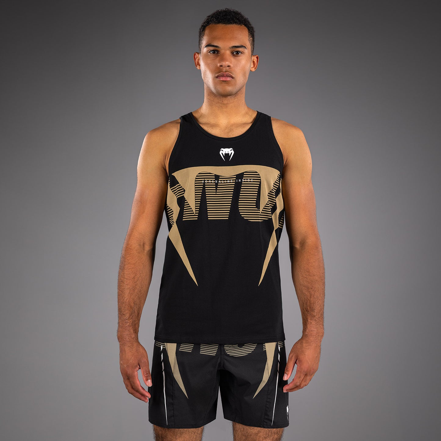 Venum Adrenaline Tanktop – Zwart/Zand