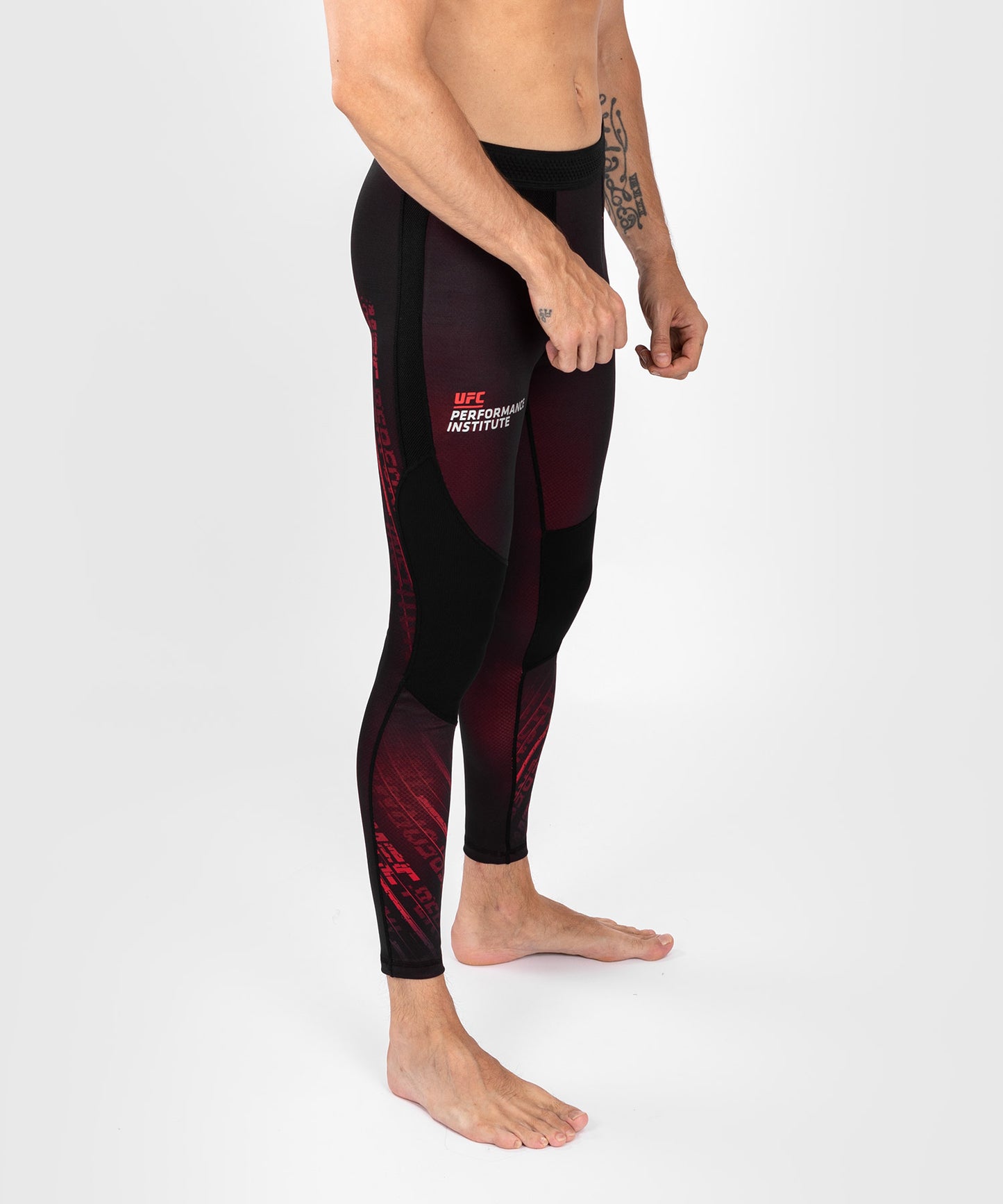 UFC Performance Institute 2.0 Heren Performance Tight - Zwart/Rood