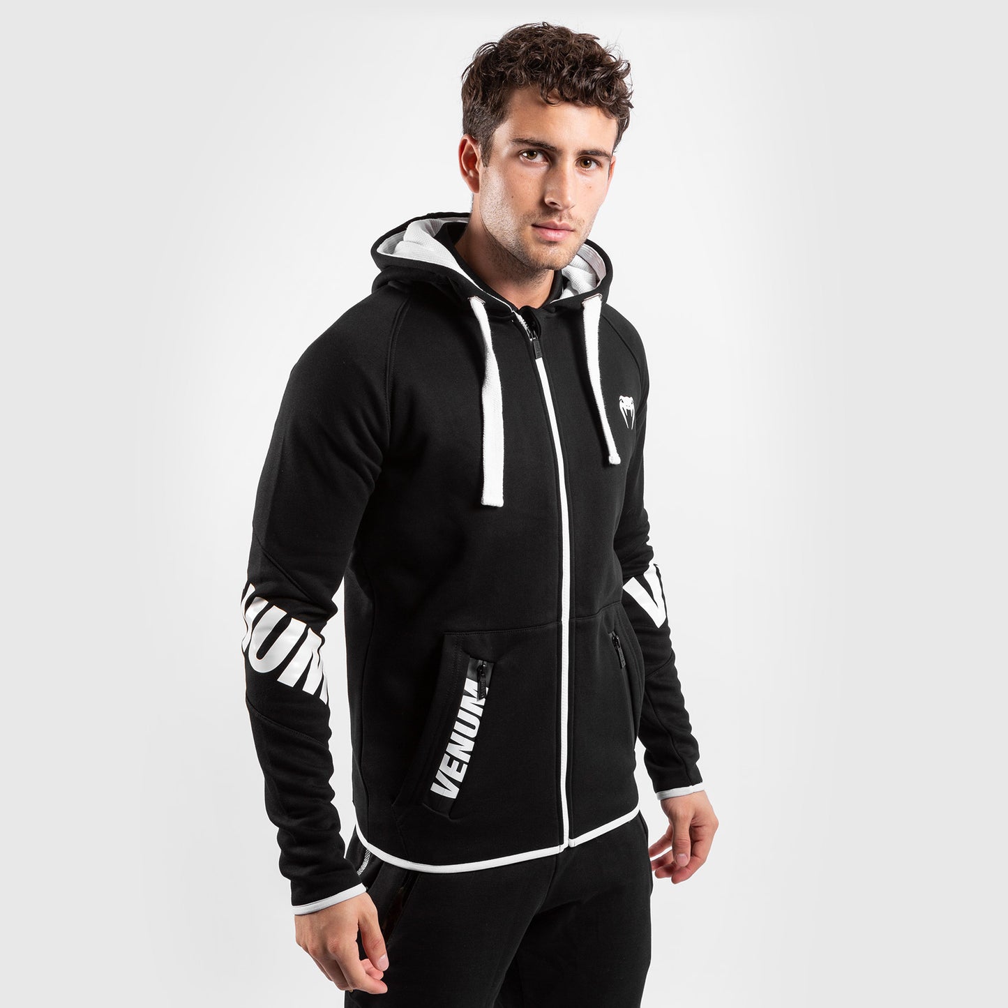 Venum Contender 3.0 Hoodie - Zwart/Wit