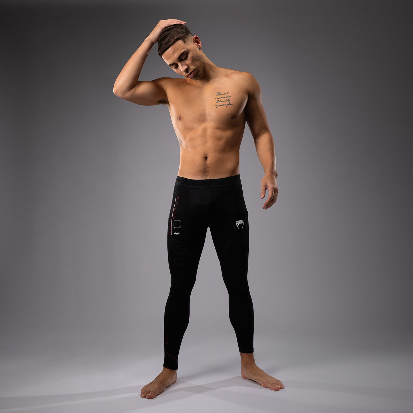 Venum Tactical XT Spats - Zwart / Vuurrood
