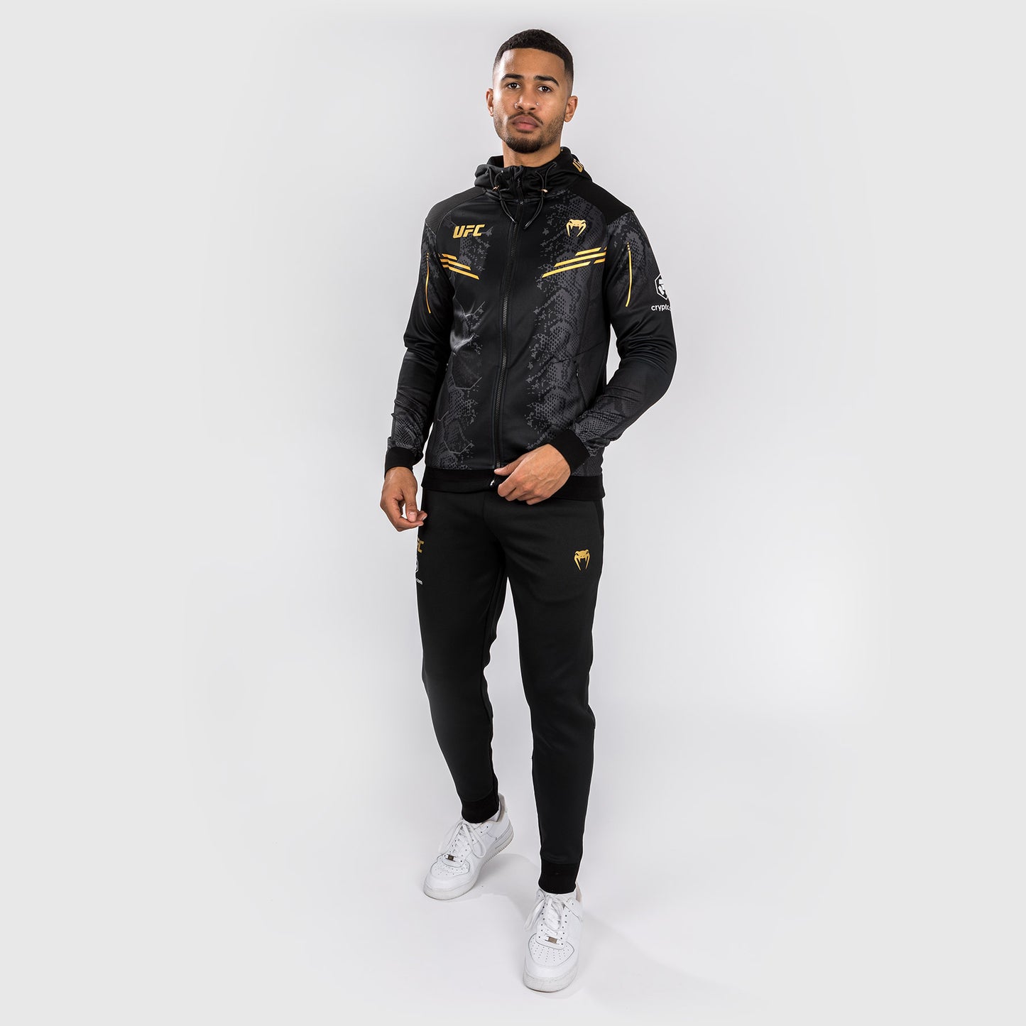 UFC Adrenaline by Venum Authentic Fight Night Heren Walkout Hoodie - Champion