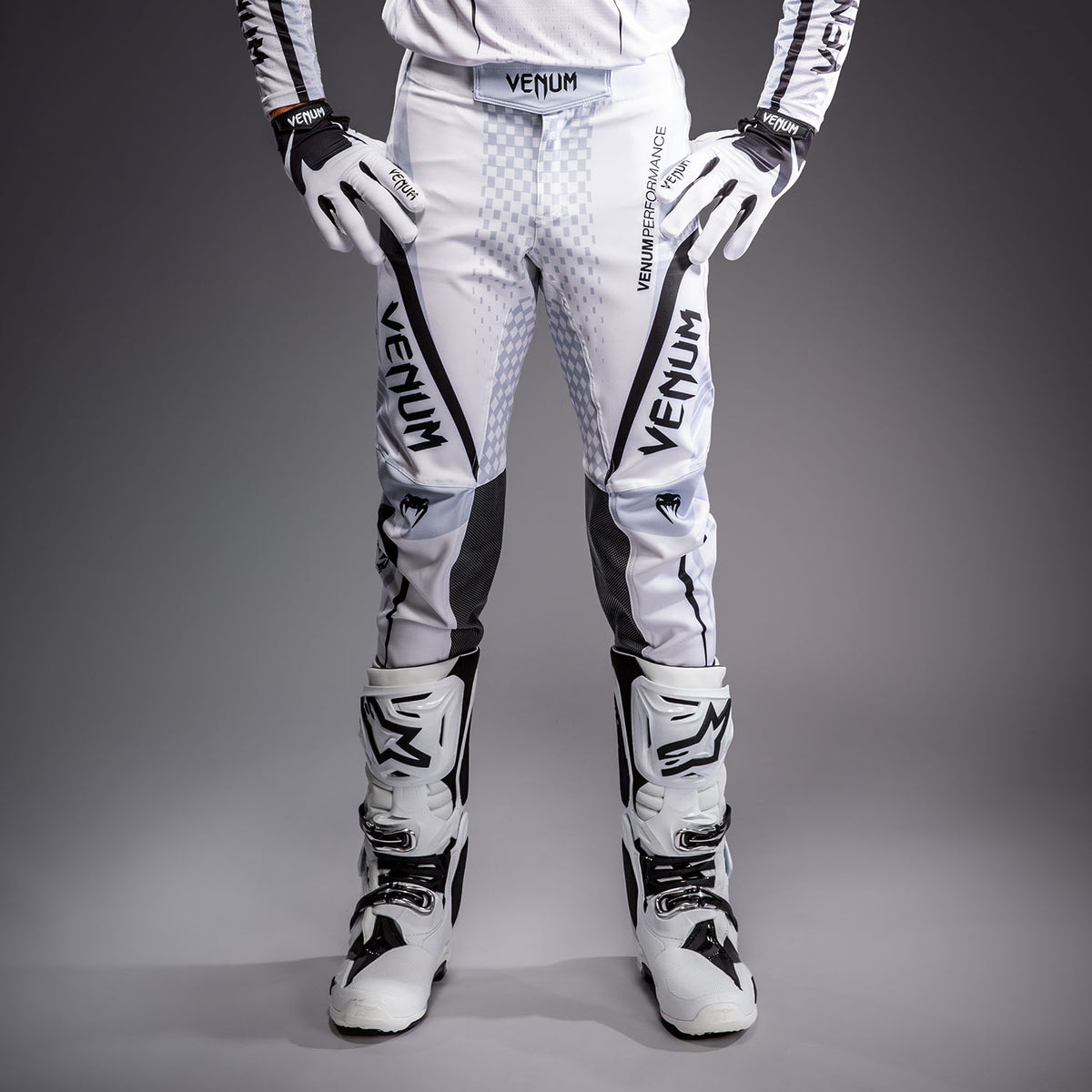 Venum MX Challenger Motorsportsbroek - Wit