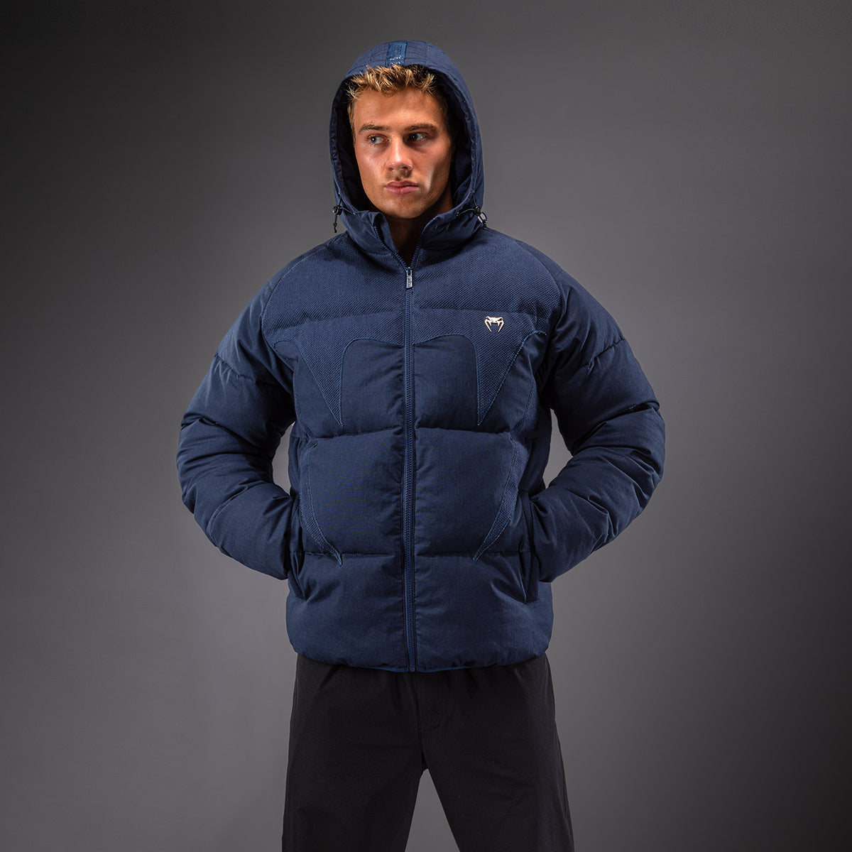 Venum Attack Urban Gi Gewatteerde jas - Marineblauw