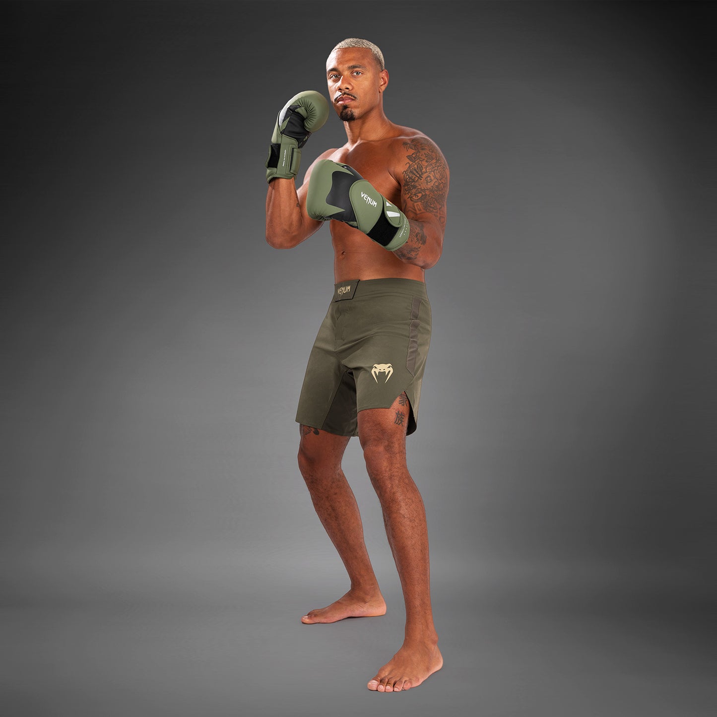 Venum Contender Heren gevechtsshort - Khaki