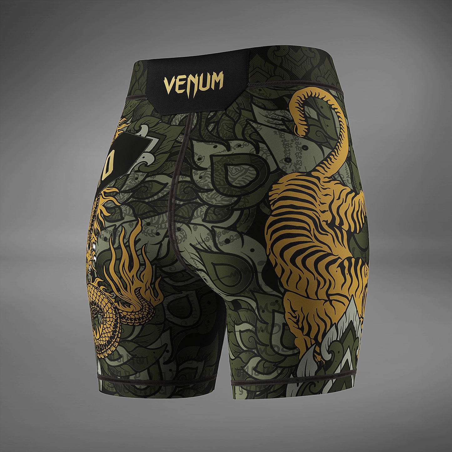 UFC Unrivaled by Venum Valentina Shevchenko Vrouwen Vale Tudo Short - Groen