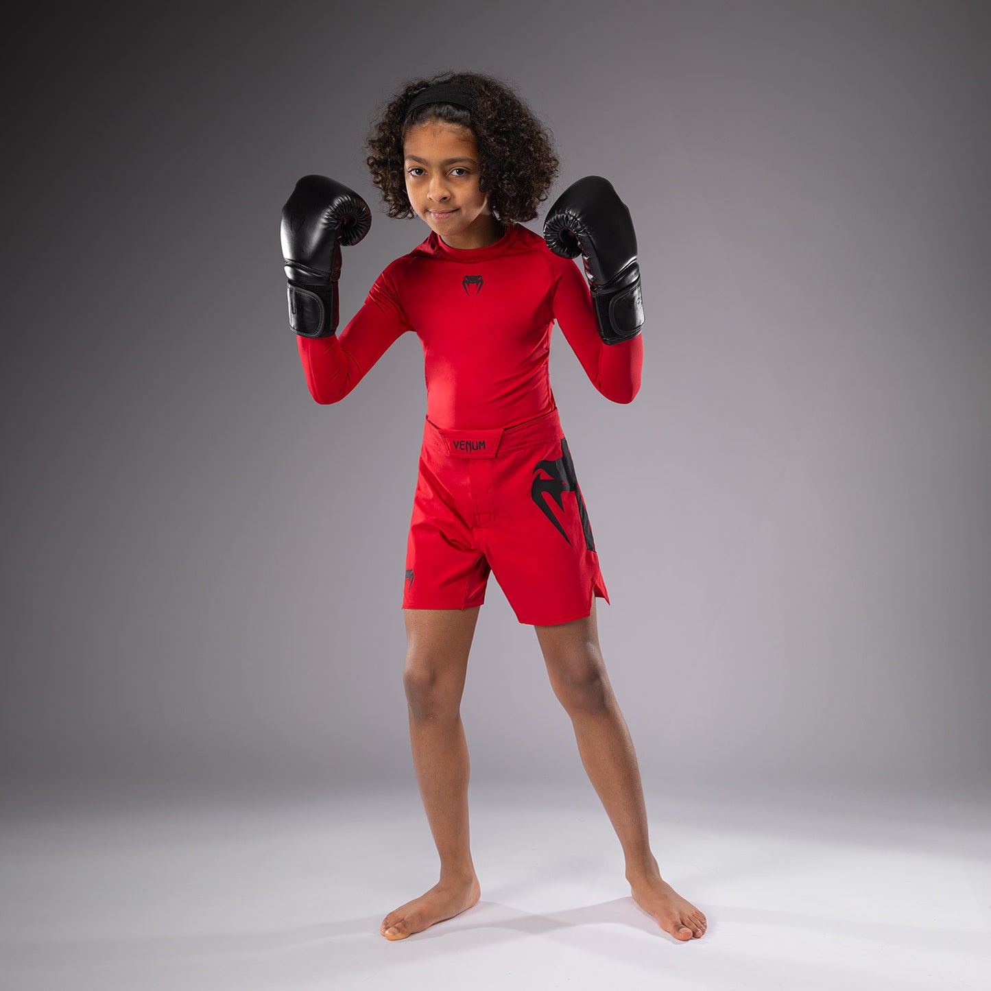 Venum Light Fight Shorts voor Kinderen - Kersenrood
