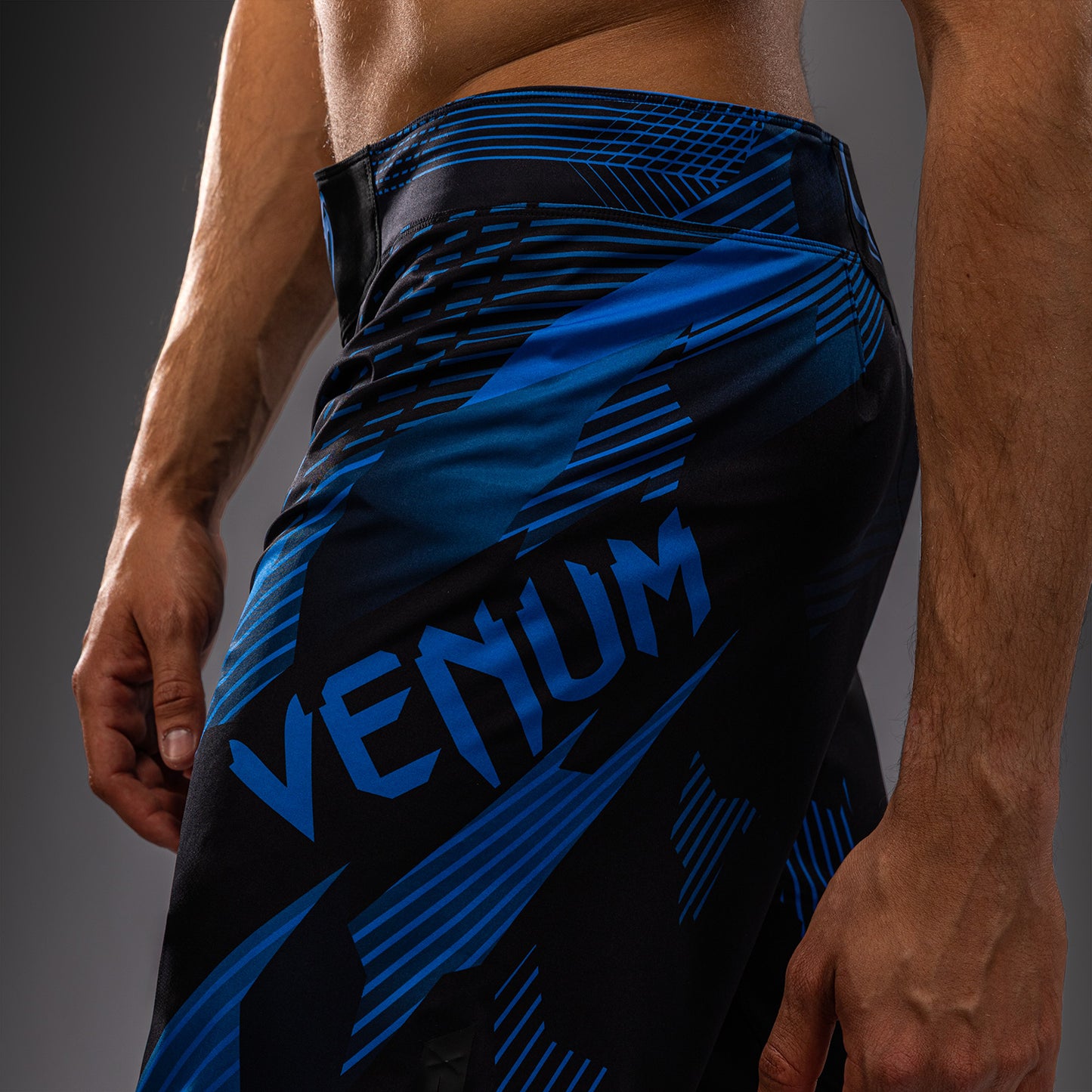 Venum No-Gi 6.0 Fightshort - Zwart/Blauw