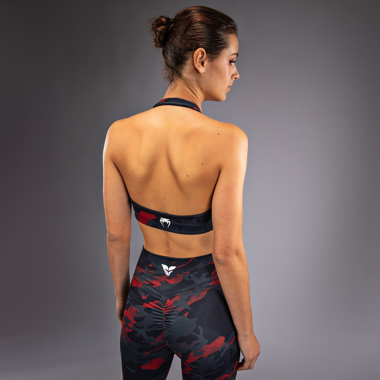 Venum x Sophia Rose Dames Sportbeha - Urban Red Camo
