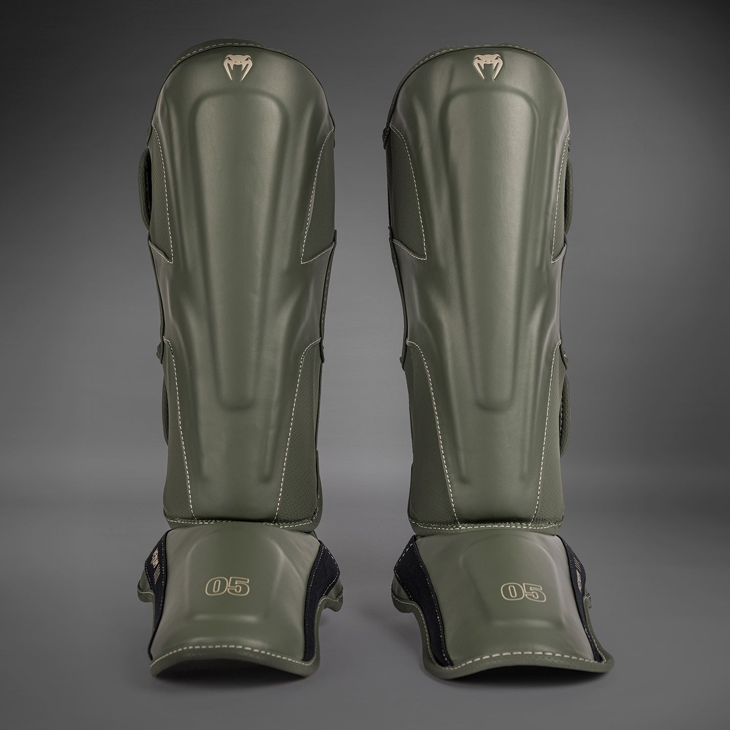 Venum Impact Evo Scheenbeschermers - Military Green