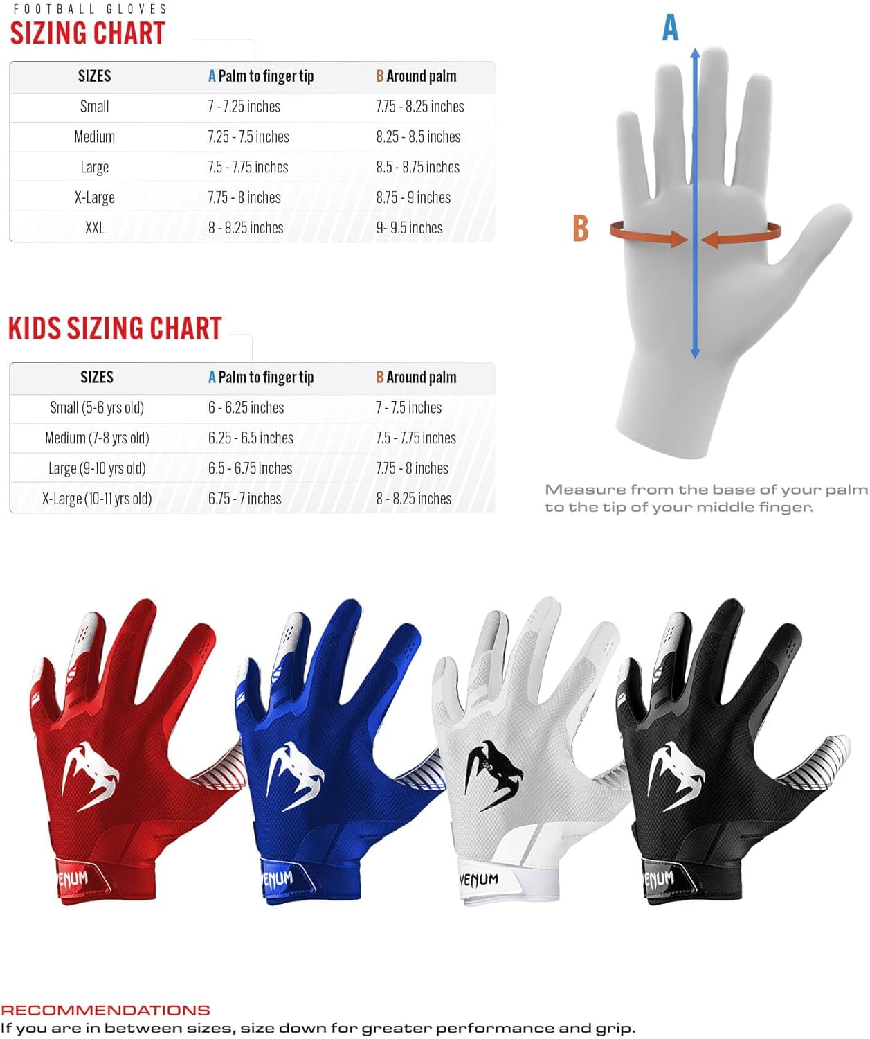 Venum Elite Voetbalhandschoenen - Zwart/Zilver