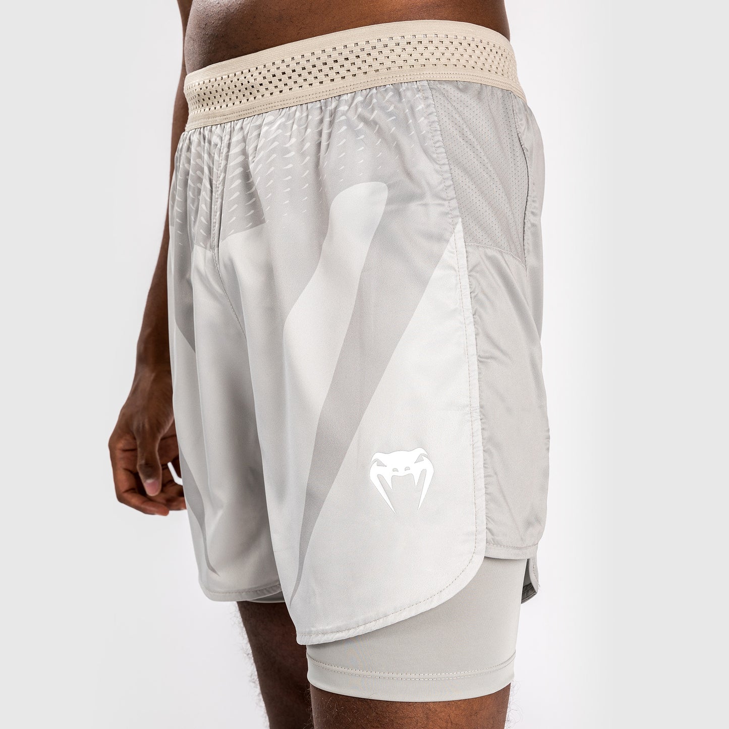 Venum Attack Heren Fight Shorts - Zand