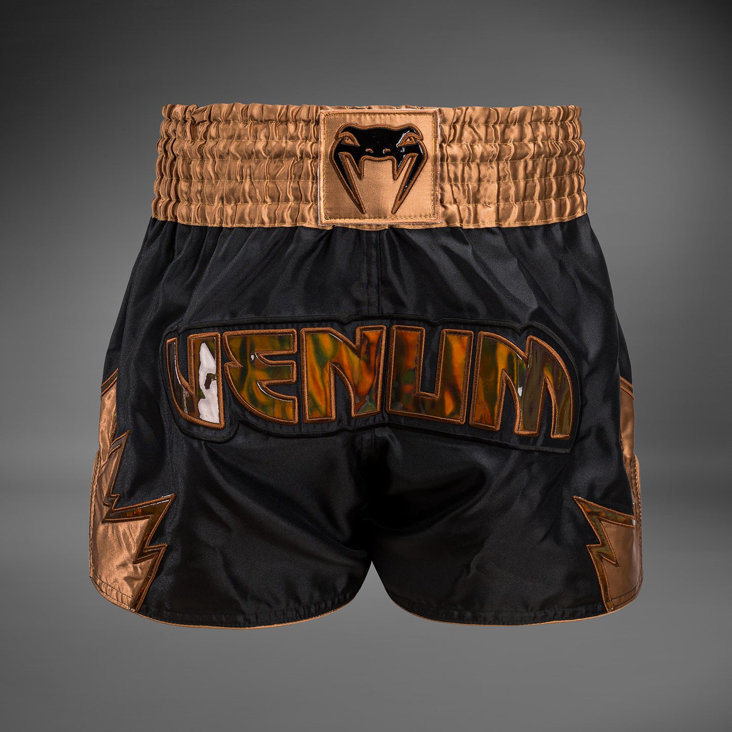 Venum Inferno Muay Thai Shorts - Zwart/Brons