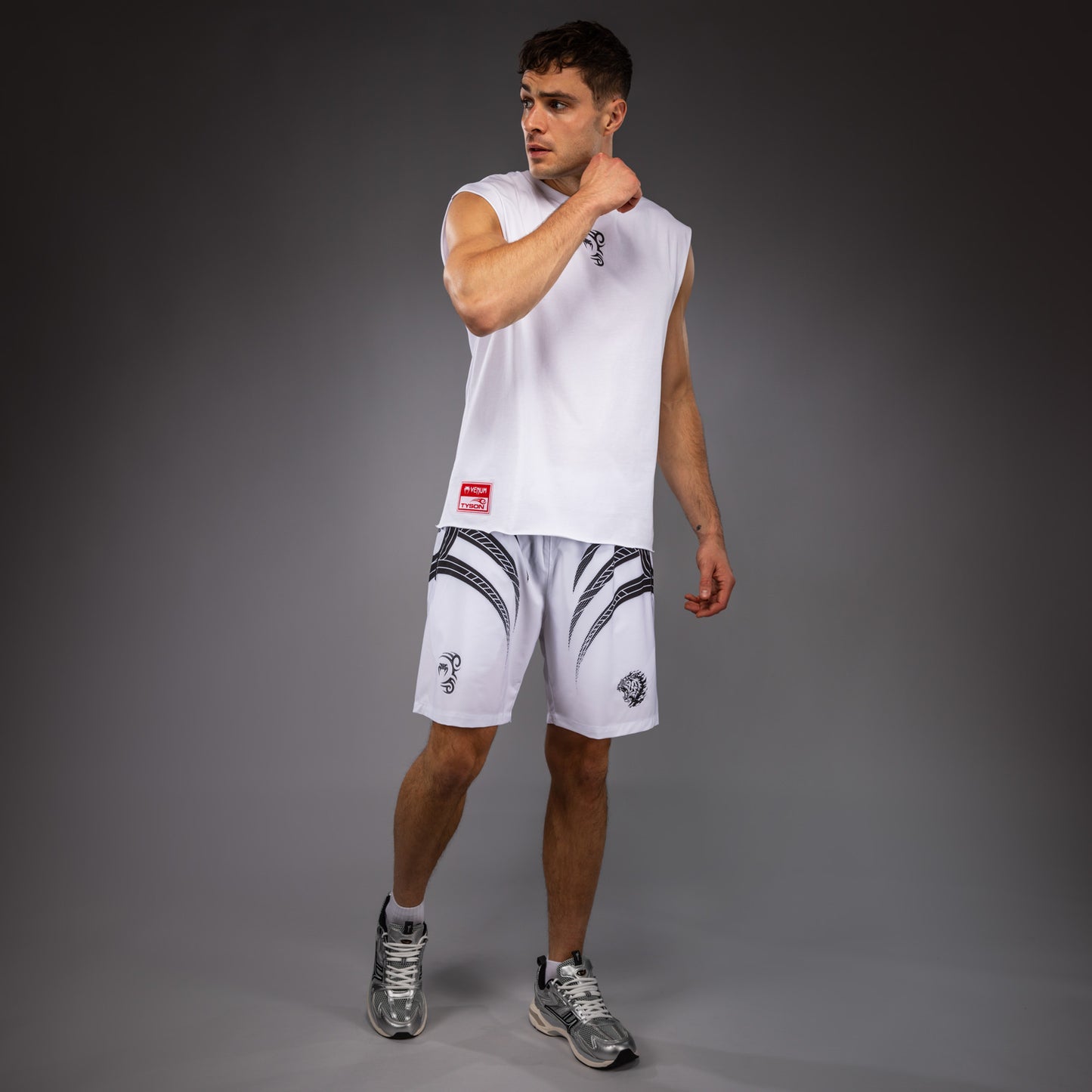 Venum x Mike Tyson Tiger Mouwloos T-shirt - Optisch Wit