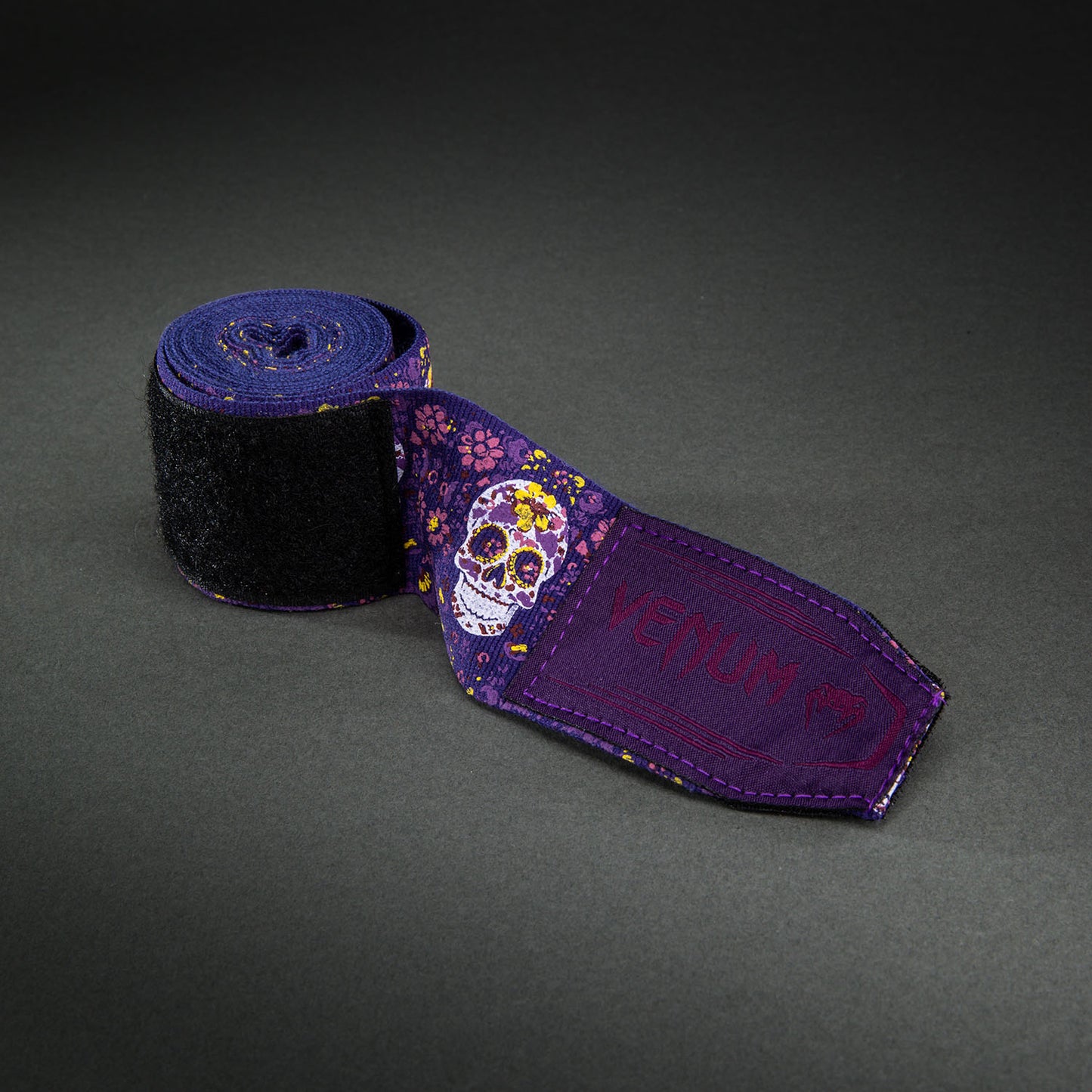 Venum Kontact Evo Santa Muerte Boksbandages - Donkerpaars