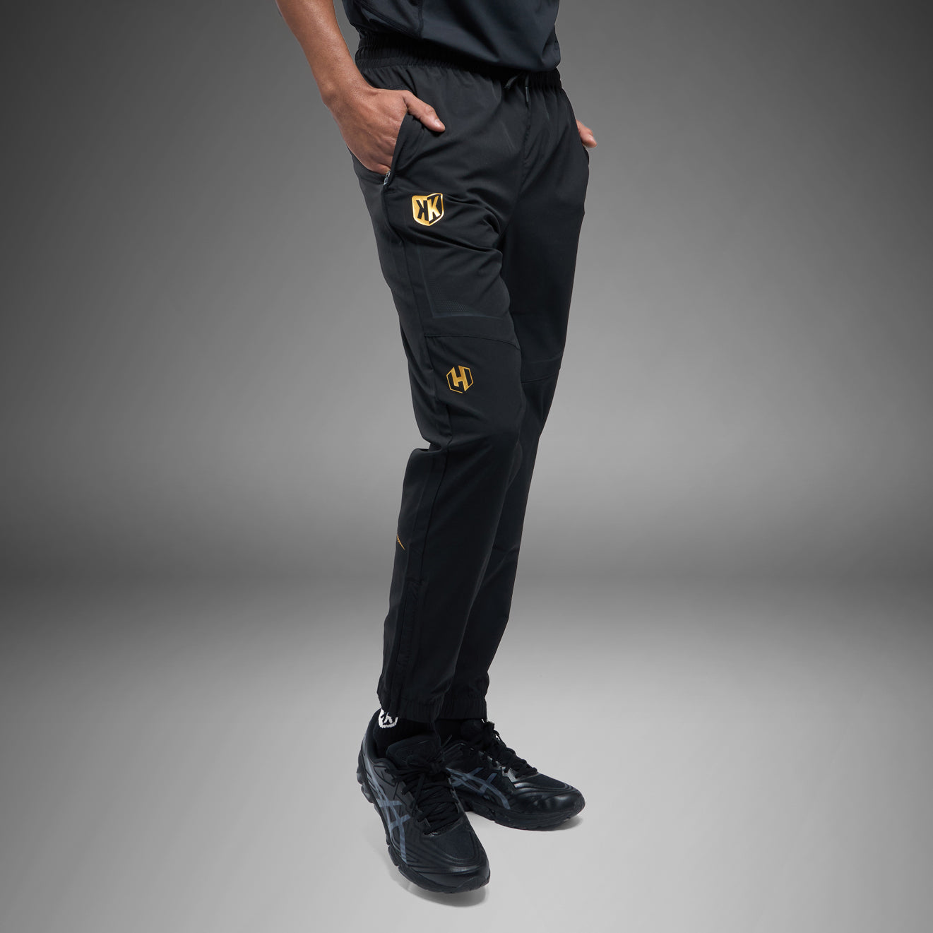 FK x Venum Hexagone MMA trainingspak Compleet trainingspak (jack + broek) - Zwart/Goud