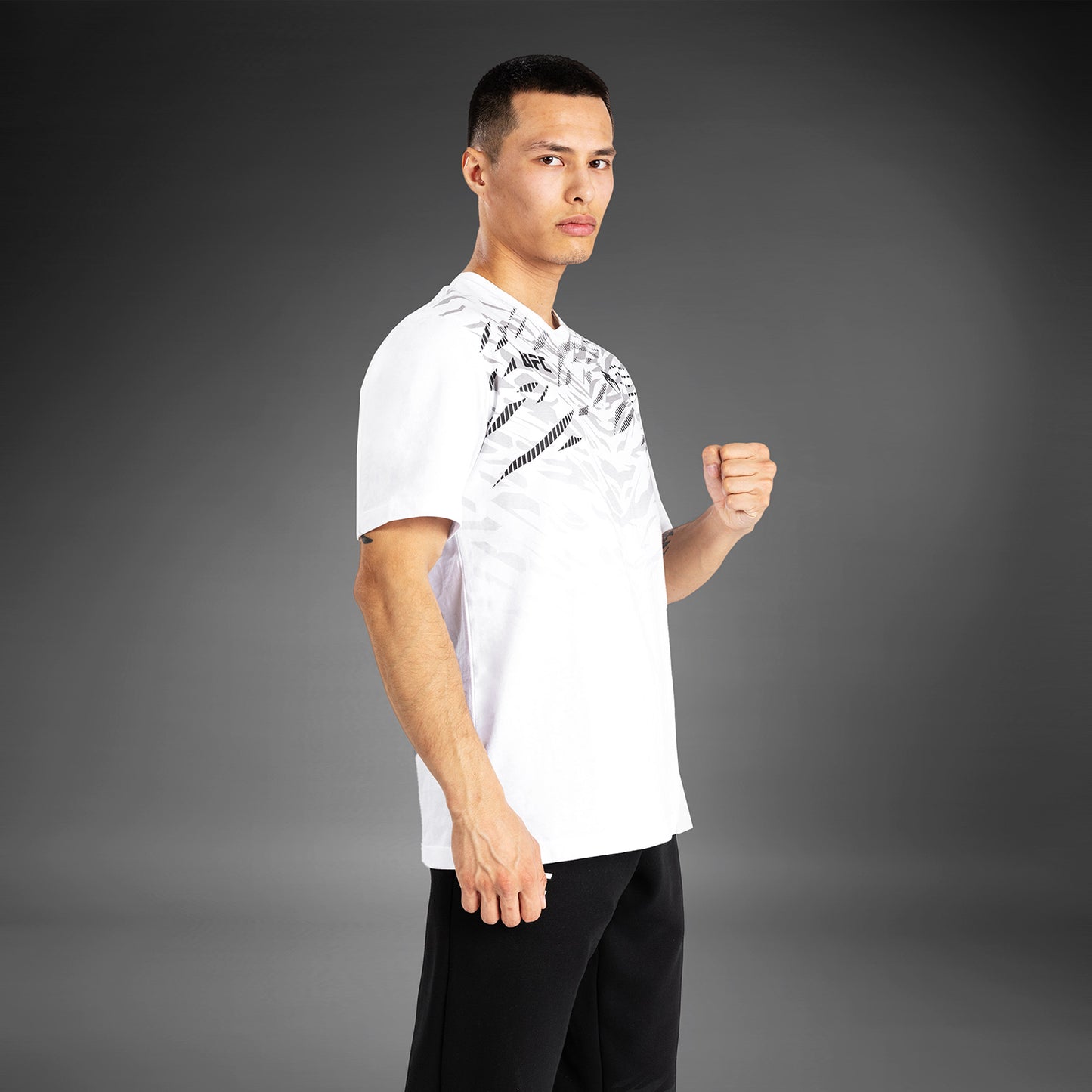 UFC Fusion by Venum Replica Korte Mouwen T-shirt voor Heren - Wit