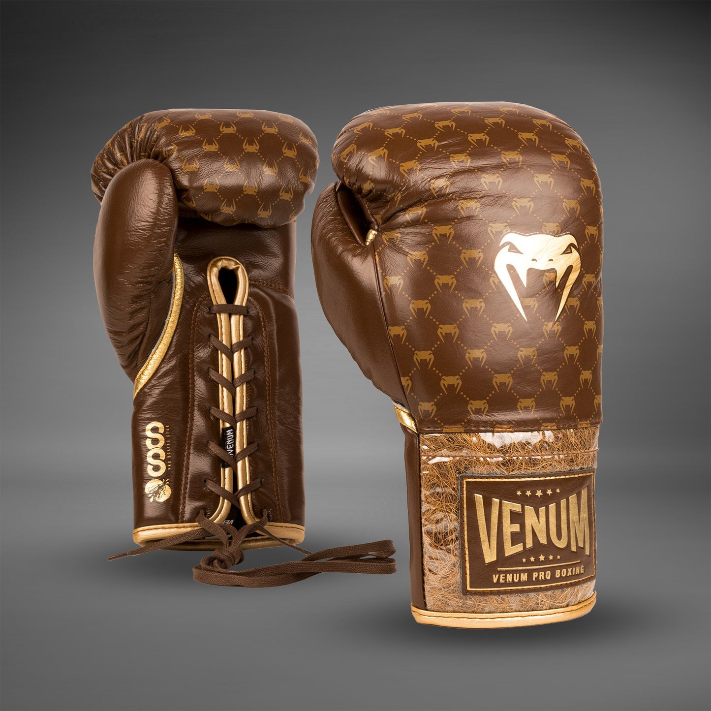 Venum Coco Monogram Pro bokshandschoenen  - Grizzly-bruin