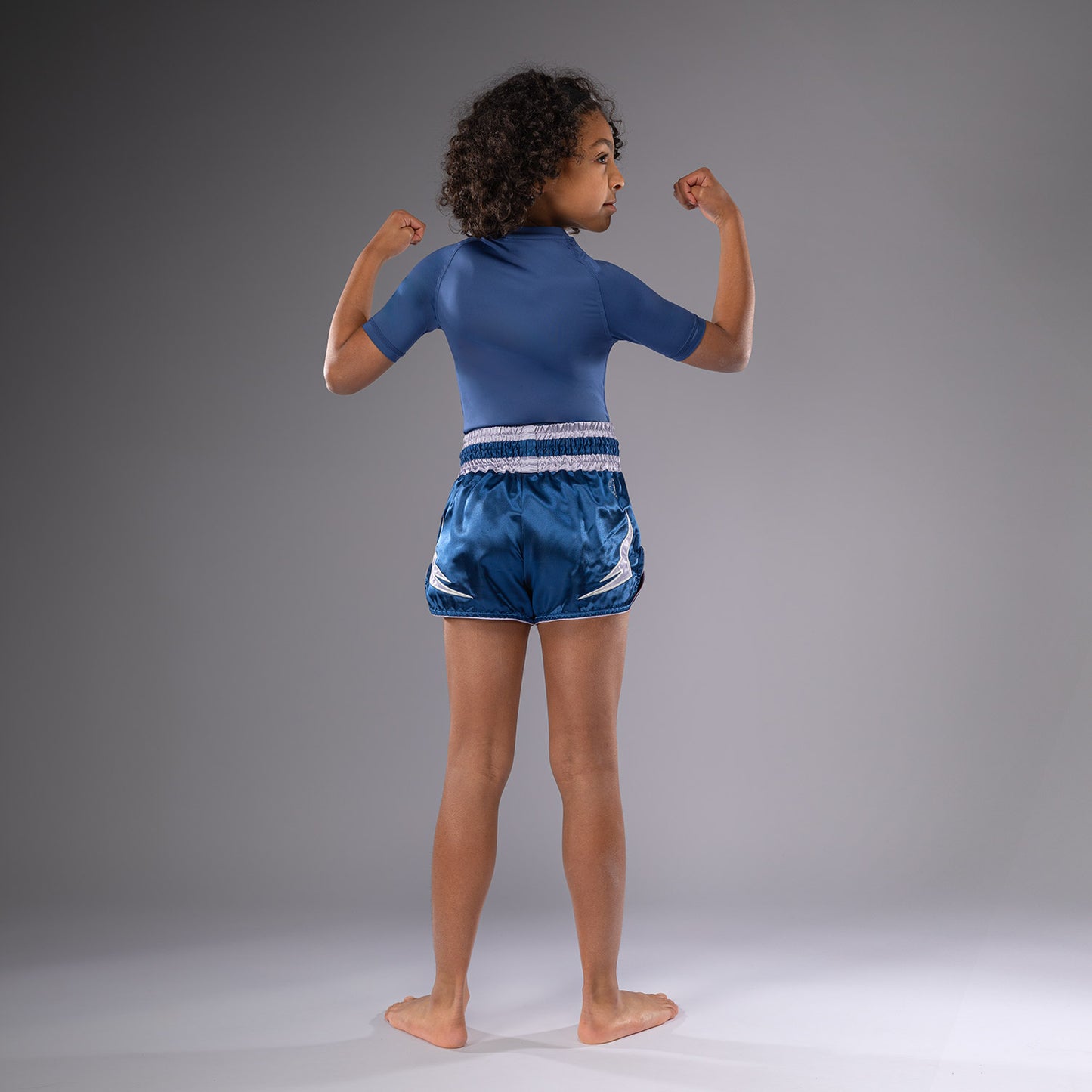 Venum Inferno Thai Shorts voor Kinderen  - Koninklijk Blauw