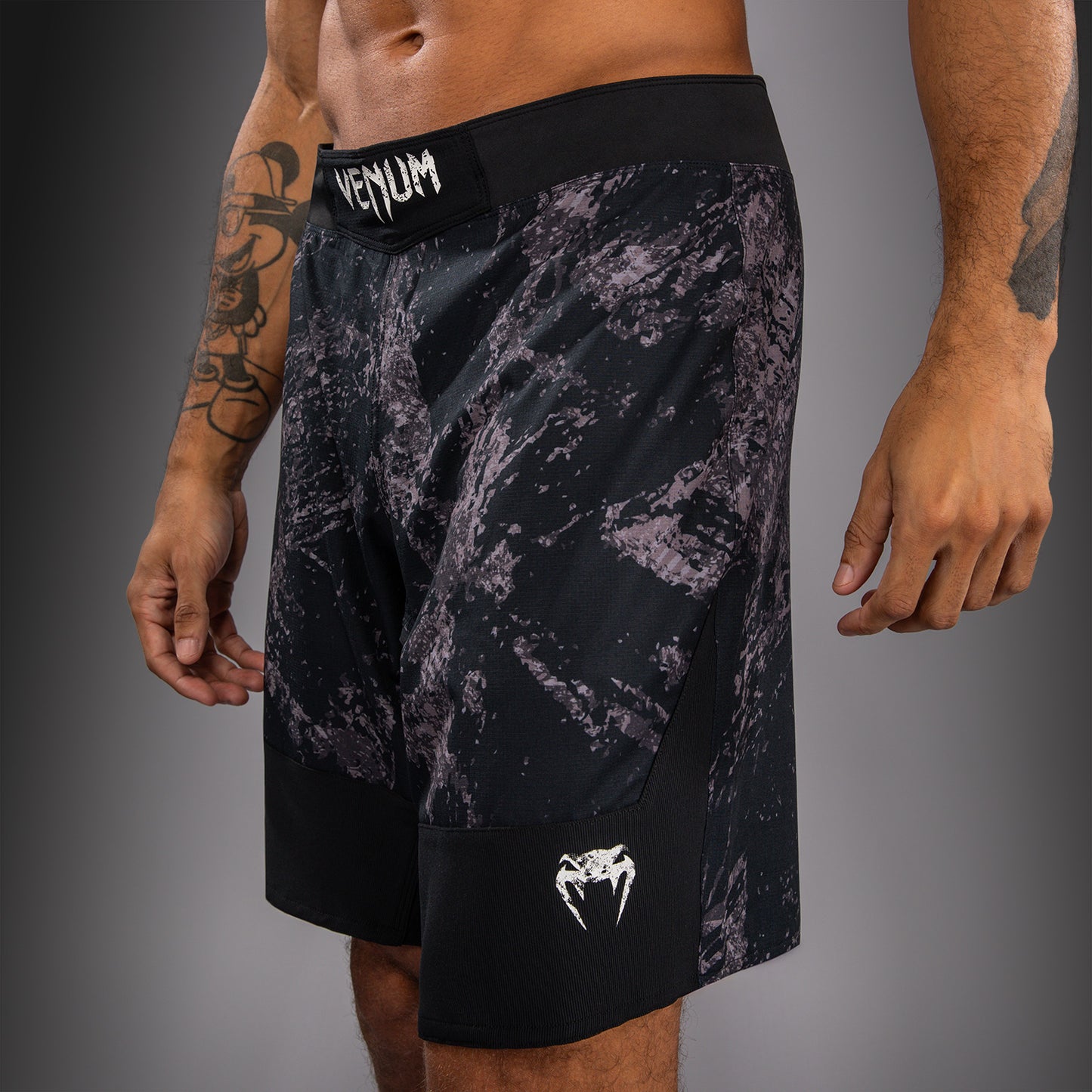 Venum Rage & Workout Fightshorts - Zwart/Grijs