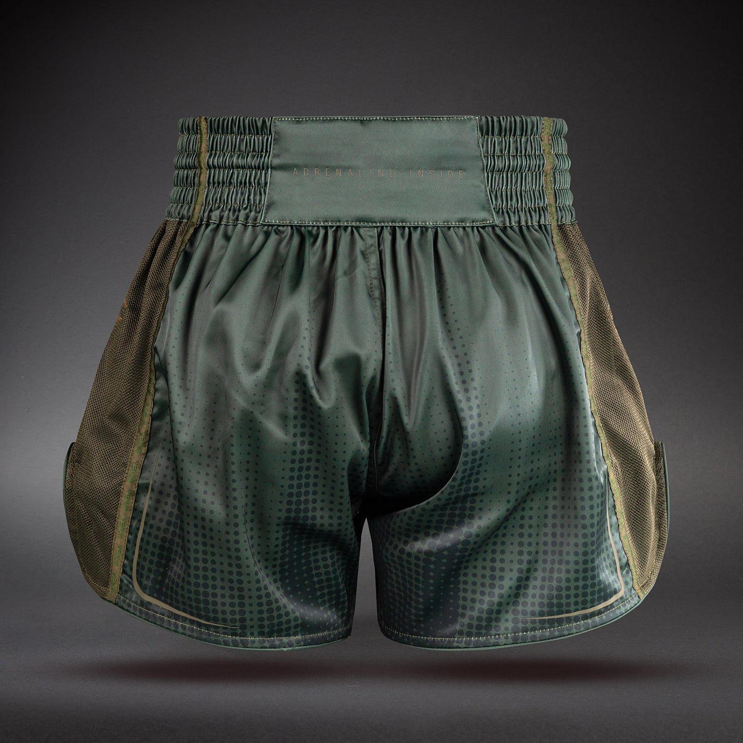 Venum Stealth Muay Thai Short – Kaki/Donkergroen