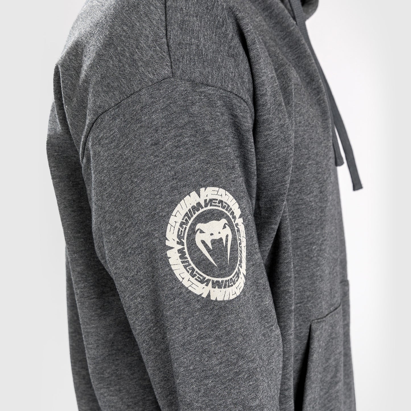 Venum Vortex XL Lite Heren Hoodie - Donker Heather Grijs